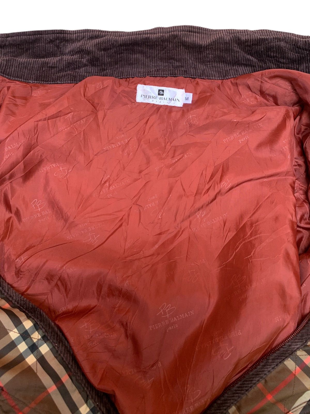 Balmain × Pierre Balmain Pierre balmain paris tartan jacket Size US L / EU 52-54 / 3 - 7 Thumbnail
