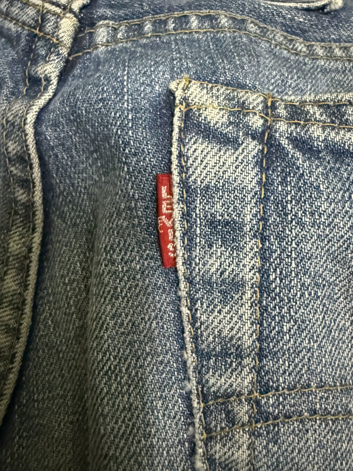 Levi's Vintage Clothing Levi’s Vintage Clothing Lot 701XX Big E Selvedge 1991. Size US 30 / EU 46 - 4 Thumbnail