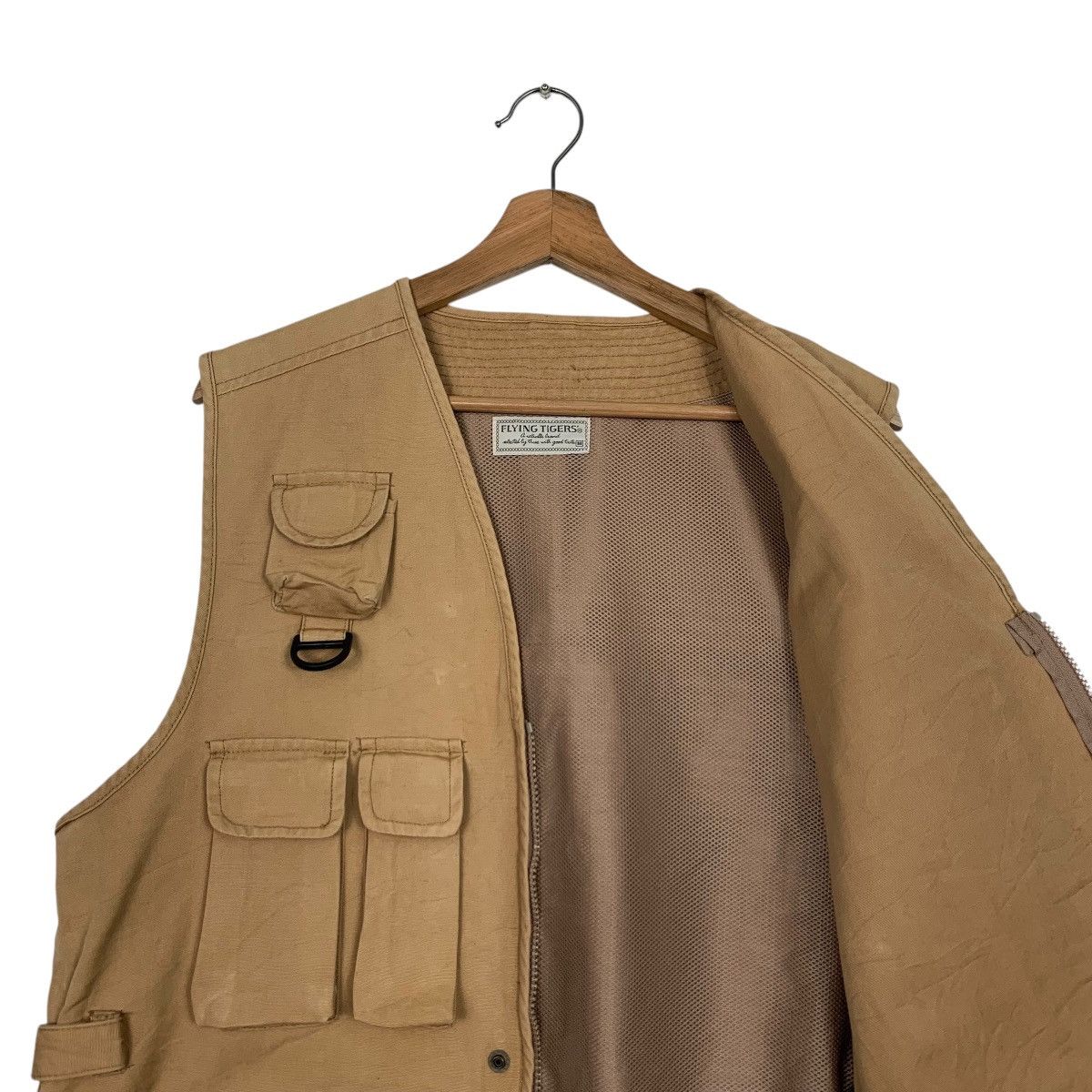 Vintage Vintage 90’s FLYING TIGERS Tactical Utility Vest #2824-C127 Size US M / EU 48-50 / 2 - 8 Thumbnail