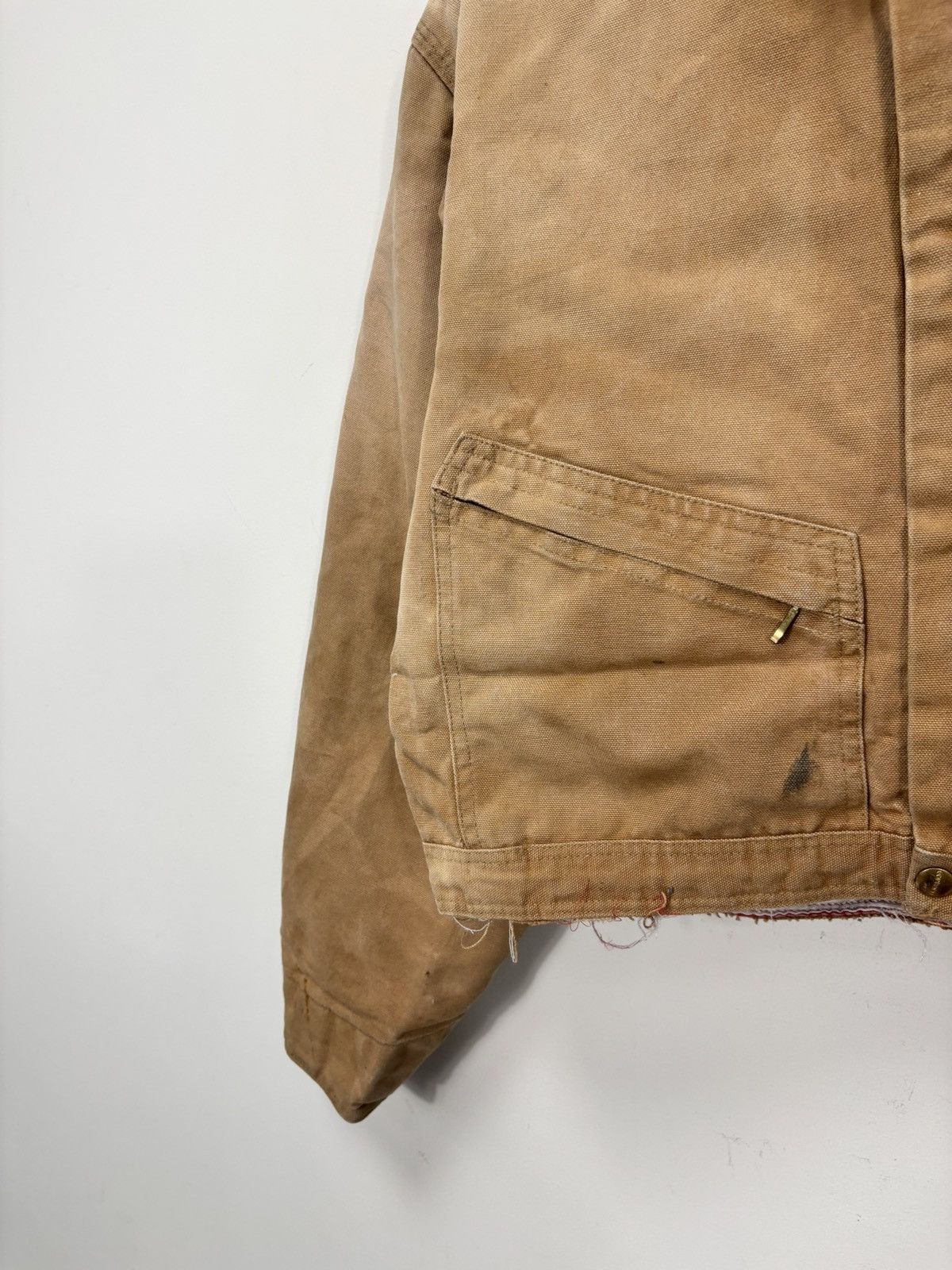 Carhartt Vintage Carhartt 1990s Made In USA Work Boxy Cropped Jacket Size US M / EU 48-50 / 2 - 5 Thumbnail