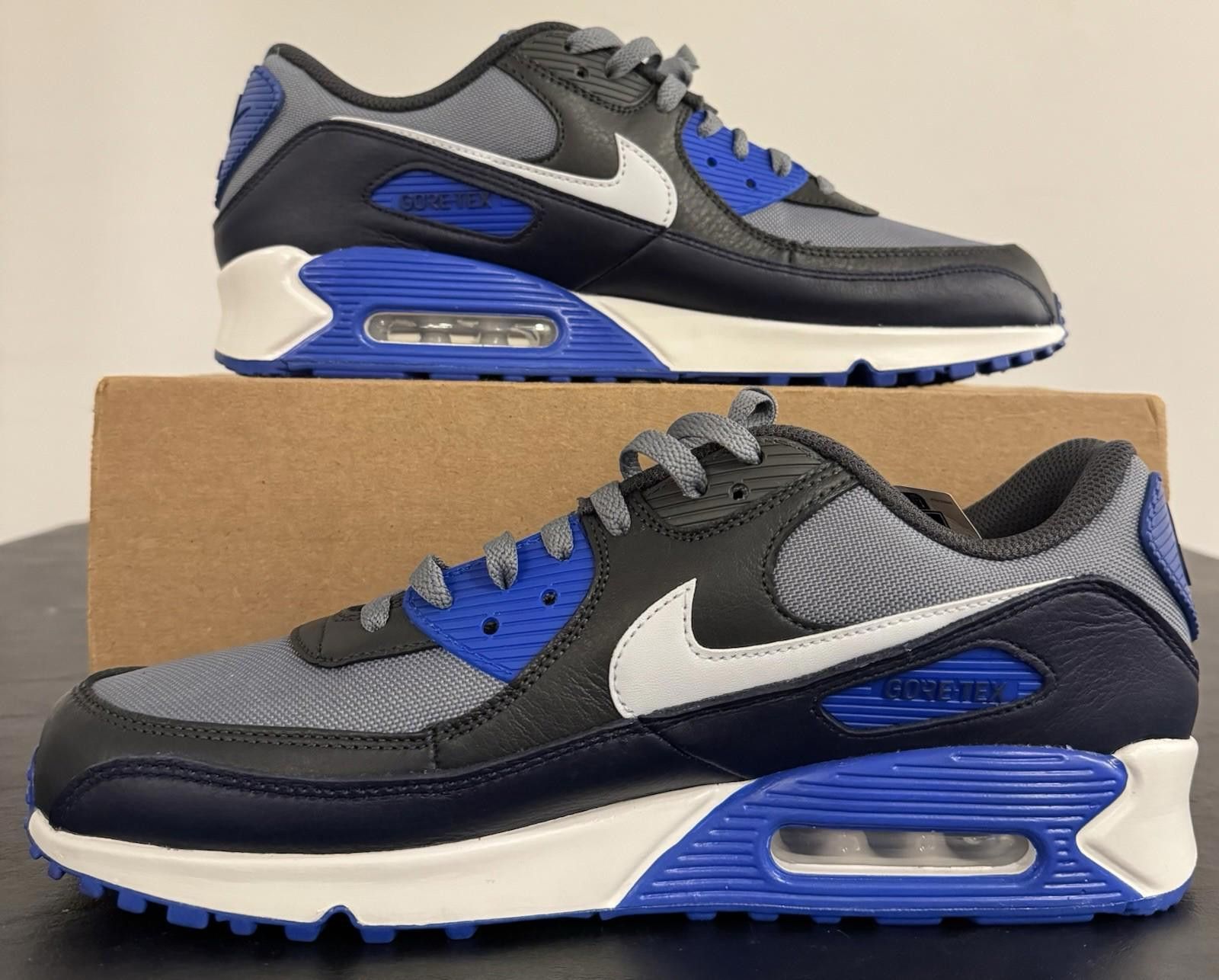 Nike Size 11.5 - Nike Air Max 90 GORE-TEX Racer Blue Size US 11.5 / EU 44-45 - 3 Thumbnail