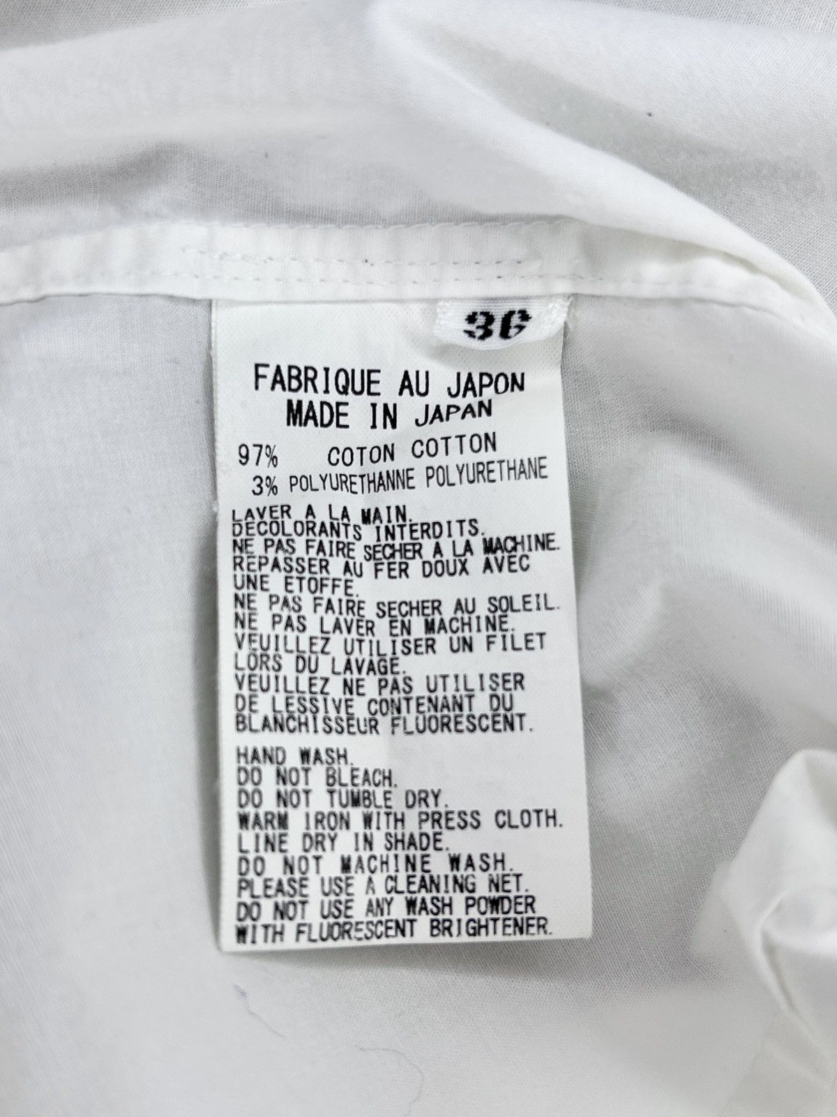 Y's Darted Sleeveless Button-Up Shirt Size XS / US 0-2 / IT 36-38 - 9 Thumbnail
