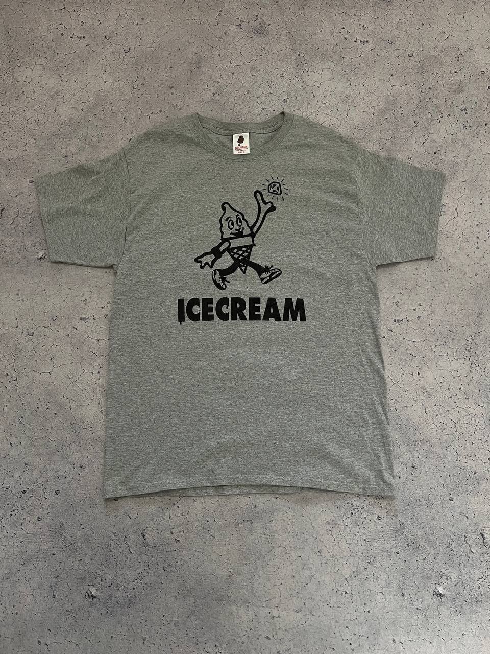 Billionaire Boys Club Ice Cream By Billionaire Boys Club Classic Logo Grey Tee Size US L / EU 52-54 / 3 - 1 Thumbnail