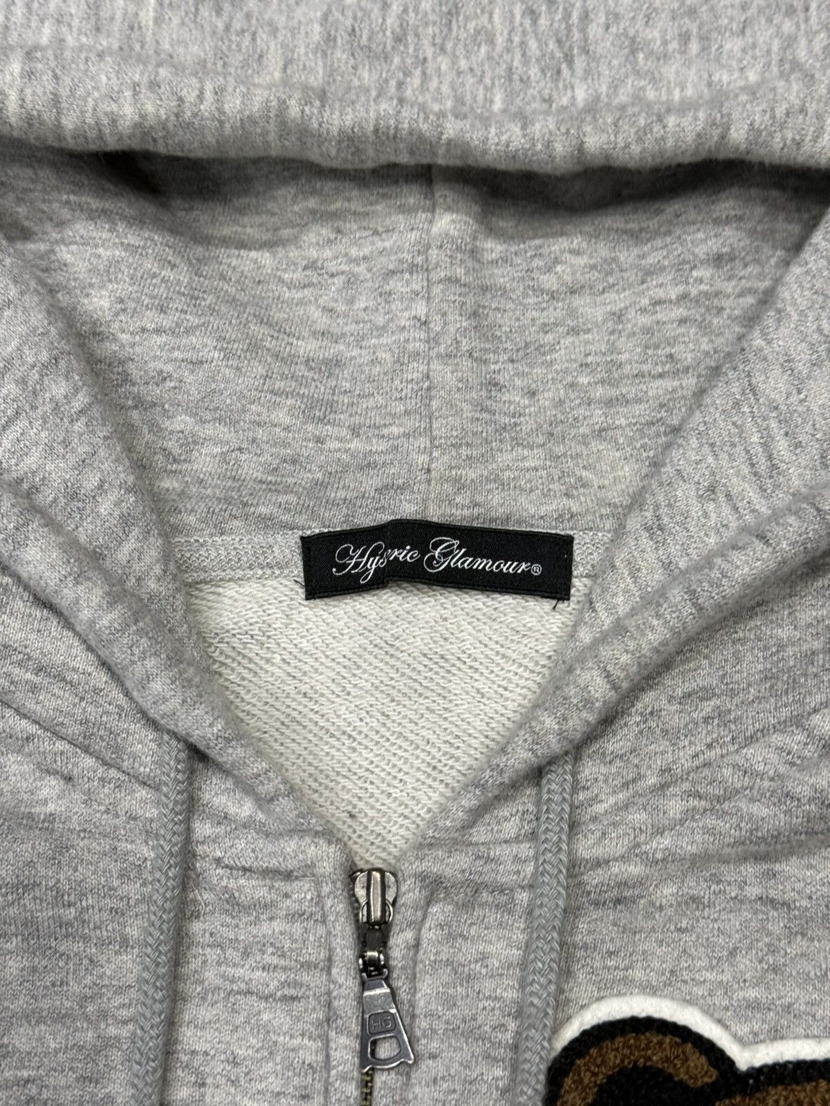 Hysteric Glamour Hysteric Glamour fuck u bear embroidery patch zip up hoodie Size M / US 6-8 / IT 42-44 - 3 Thumbnail