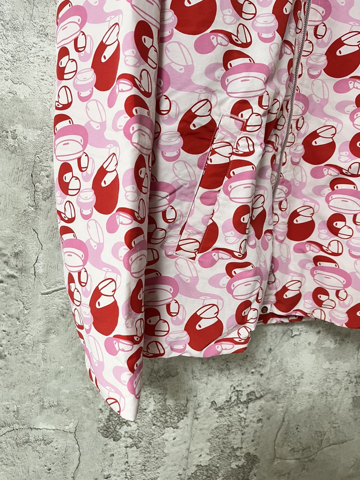 Bape Bape 2005 Milo Pink Camo Padding Size US M / EU 48-50 / 2 - 3 Thumbnail