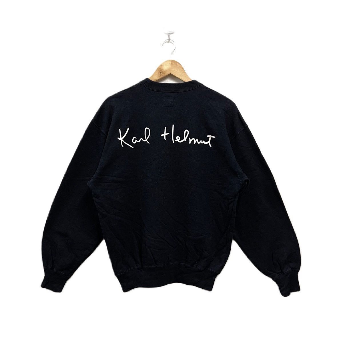Karl Helmut Vintage Karl helmut sweatshirt spellout Size US L / EU 52-54 / 3 - 1 Thumbnail