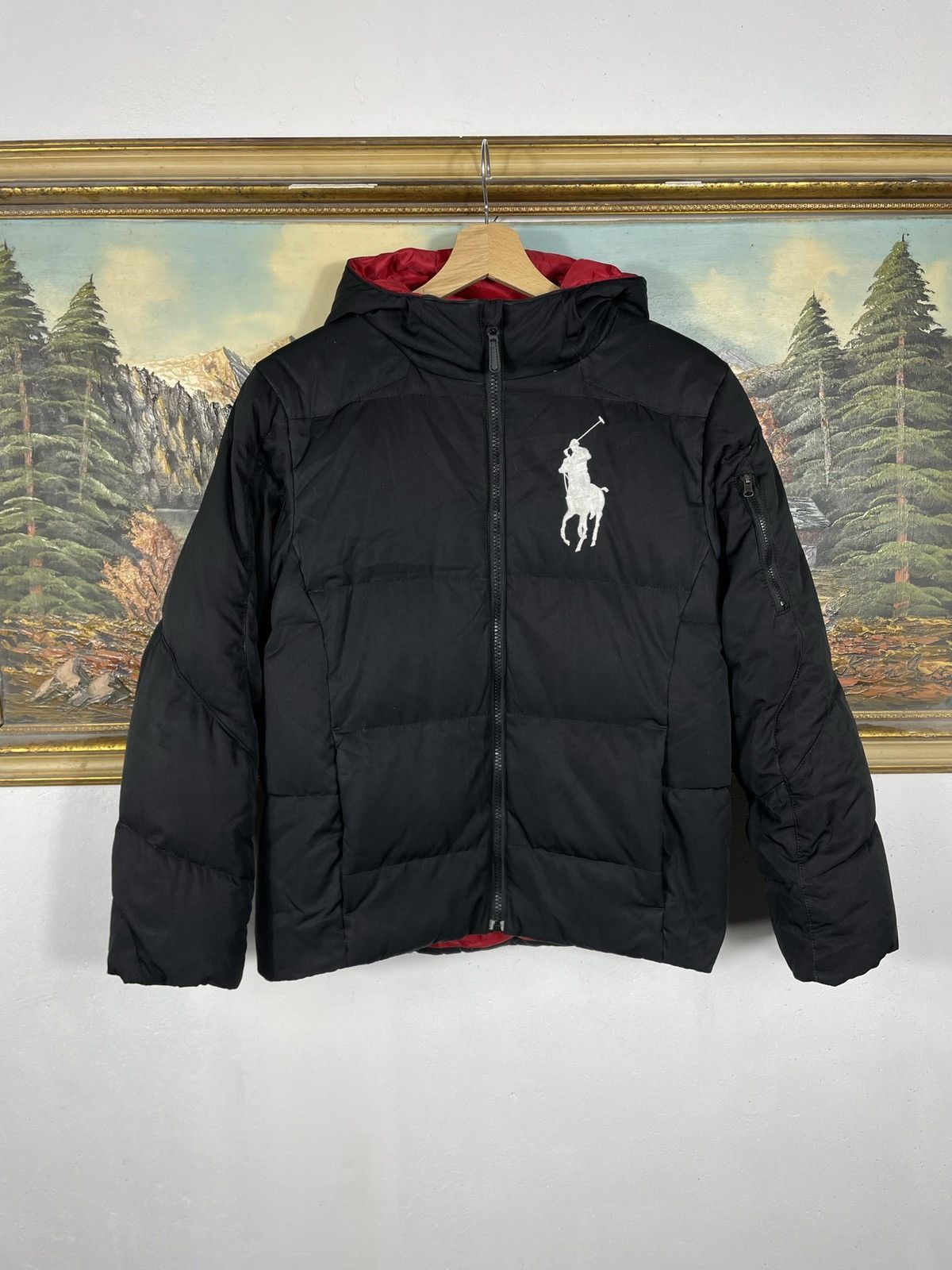 Polo Ralph Lauren × Ralph Lauren × Vintage Polo Ralph Lauren Big Pony Logo Jacket Hoodie Retro 00s Size S / US 4 / IT 40 - 1 Thumbnail