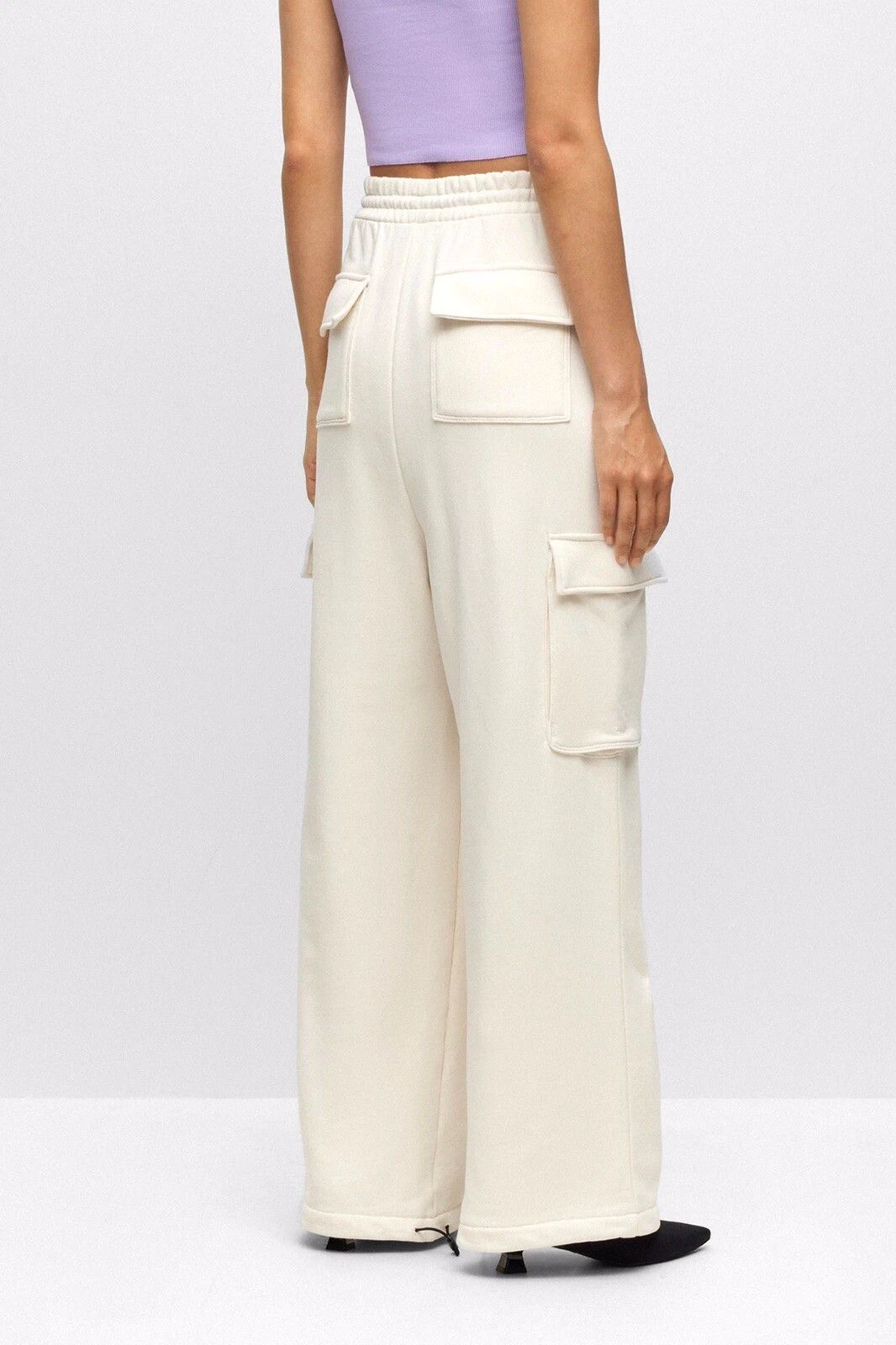 Hugo Boss HUGO Naleva Women's Jogging Pants Size 28" / US 6 / IT 42 - 4 Thumbnail