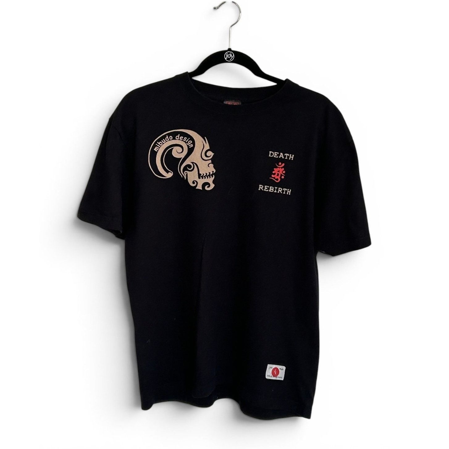 Other Mibudo Design Works Japanese Skull Graphic Tee Black Size L Size US L / EU 52-54 / 3 - 1 Thumbnail