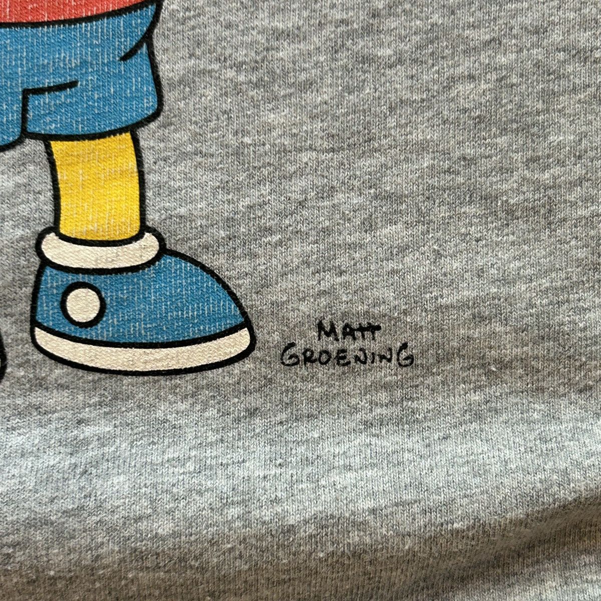 Other Simpson Tee “ Down With Homework” Size US XL / EU 56 / 4 - 3 Thumbnail