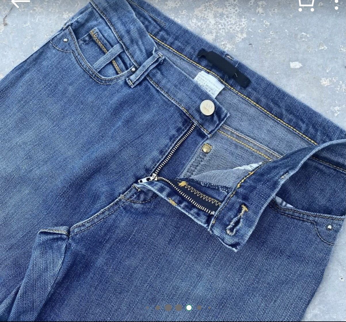 Max Mara × Weekend Max Mara 🔥🔥✅VTG MAX MARA WEKEND LINE BOOTCUT/FLARE JEANS Size 29" - 5 Thumbnail