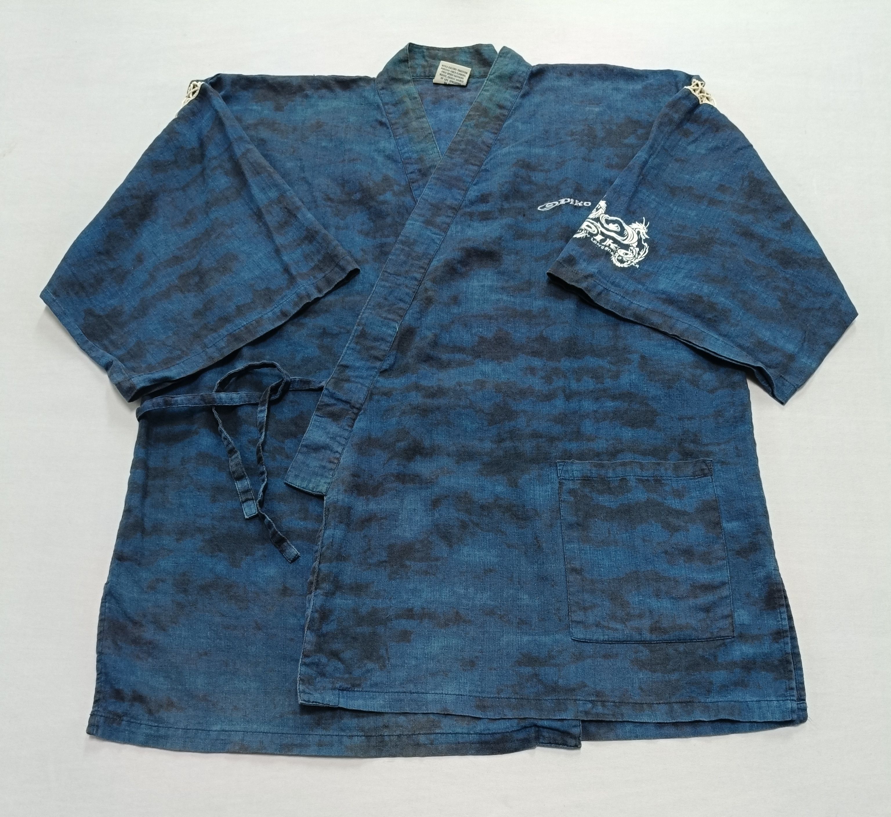 Japanese Brand Piko Hawaiian Longboard Cotton Kimono Size US M / EU 48-50 / 2 - 2 Thumbnail