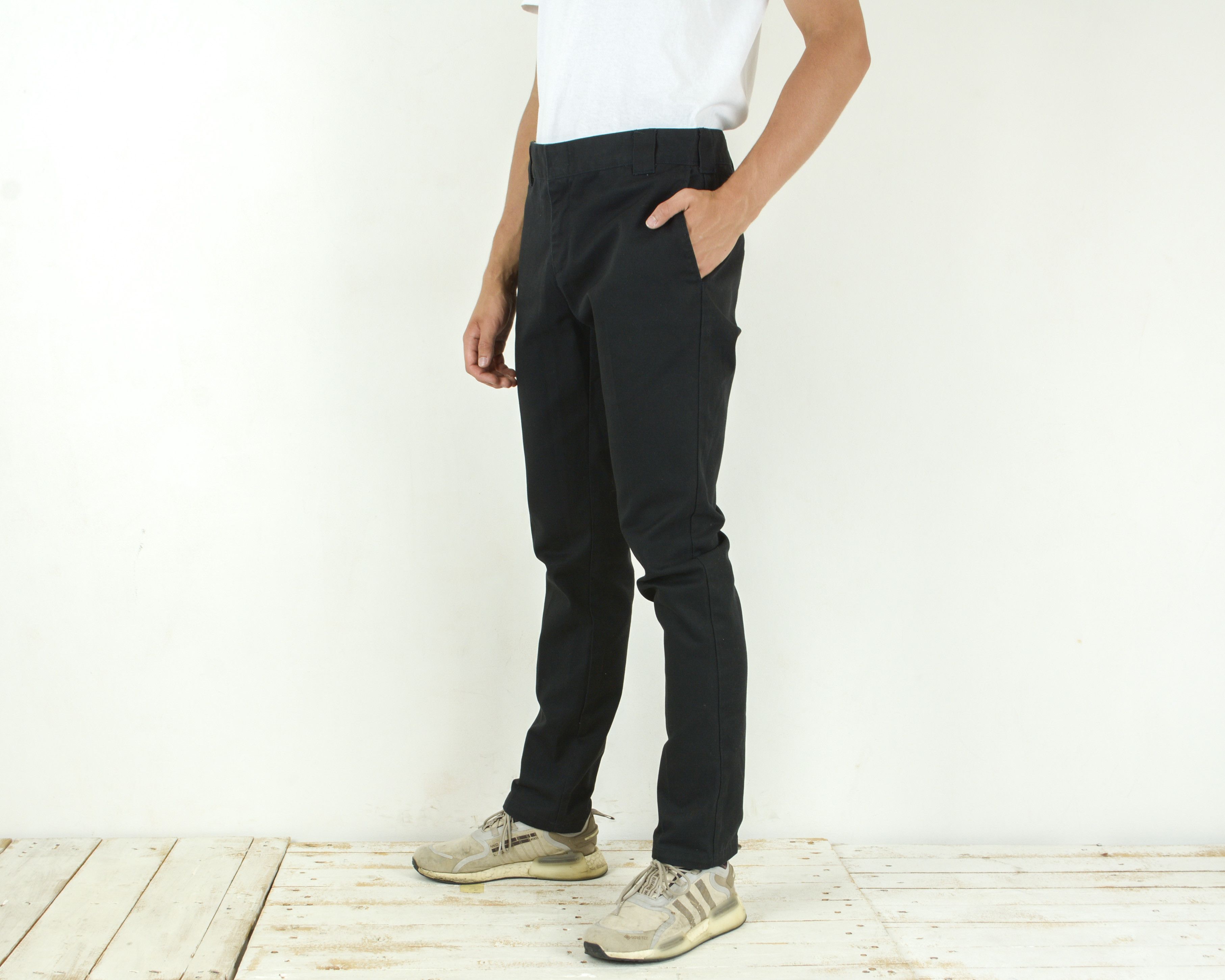 Dickies Mens W34 L34 Slim Fit Pants Canvas Cotton Trousers Casual Size US 34 / EU 50 - 1 Thumbnail