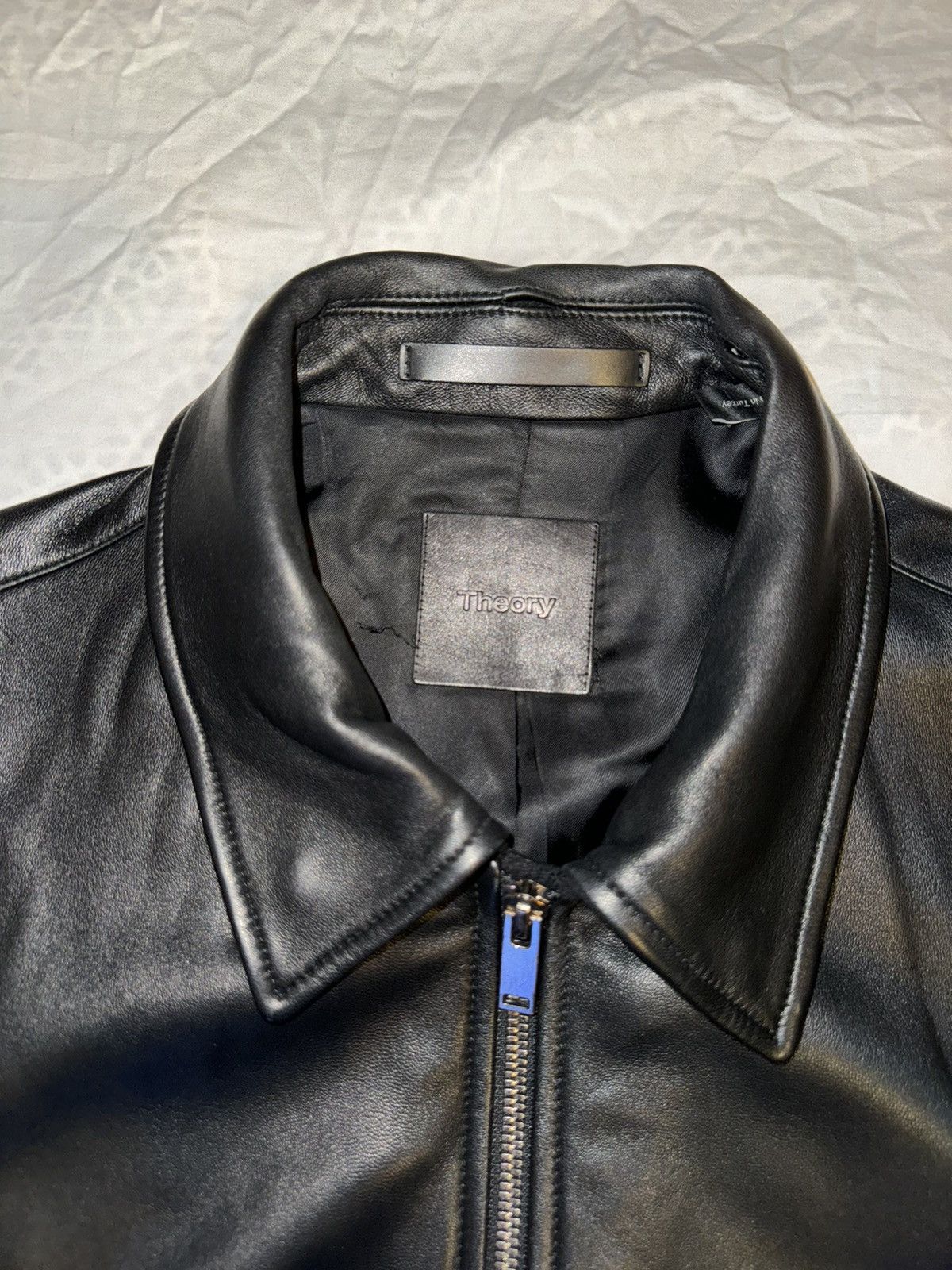 Theory Theory MEN's leather jacket Size US L / EU 52-54 / 3 - 4 Thumbnail