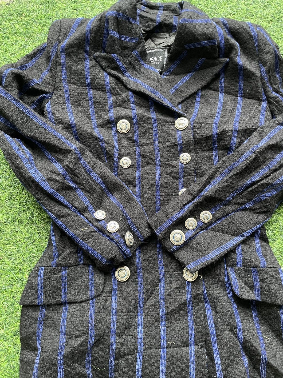 Versace Jeans Couture Authentic VERSACE Blazer Size 38S - 6 Thumbnail