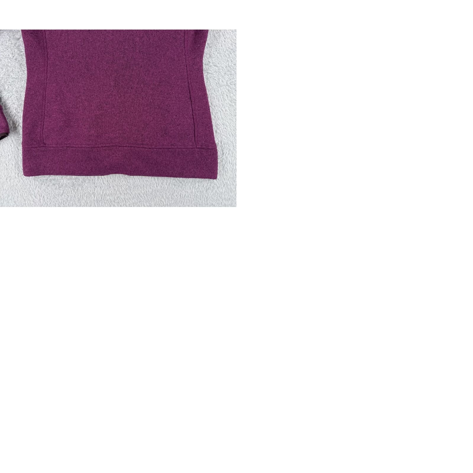 The North Face The North Face Jacket Women Small Purple Knit Shell Fleece Lined Polyester Mock Size L / US 10 / IT 46 - 10 Thumbnail