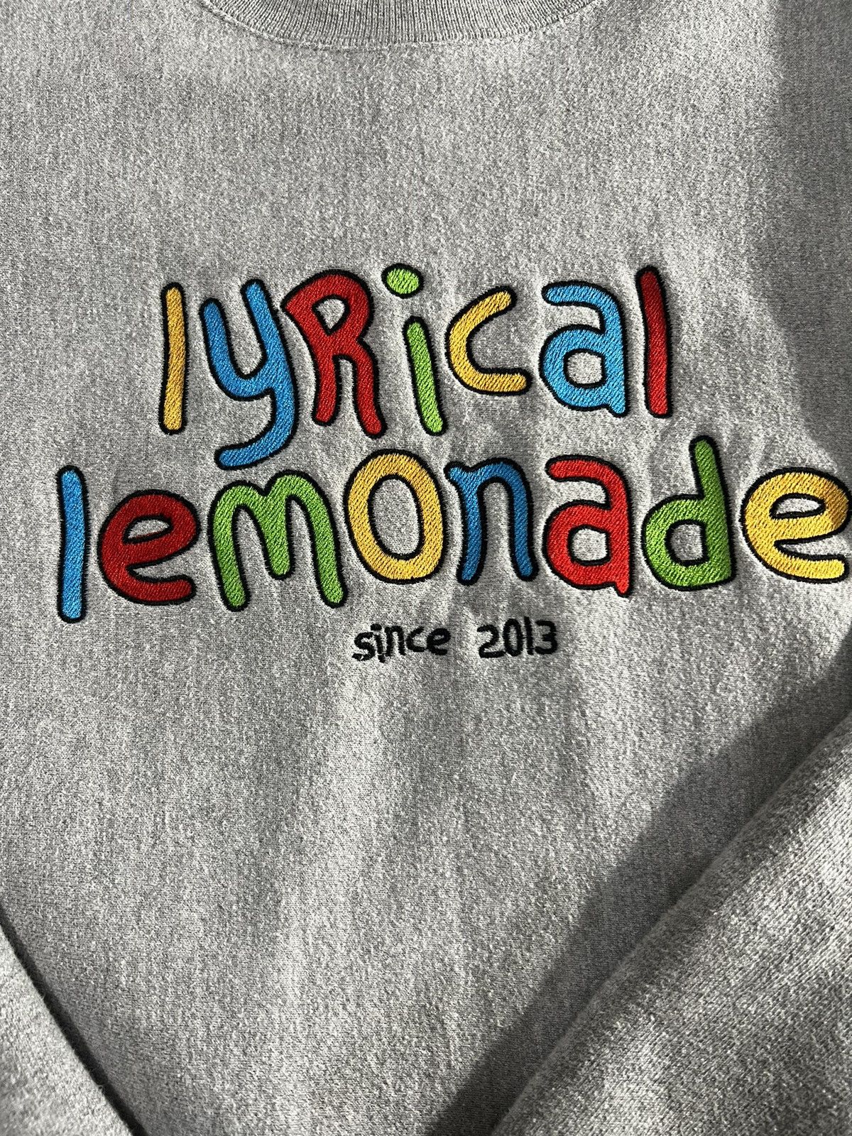 Lyrical Lemonade Lyrical Lemonade Grey Sweater - Size Medium Size US M / EU 48-50 / 2 - 2 Thumbnail