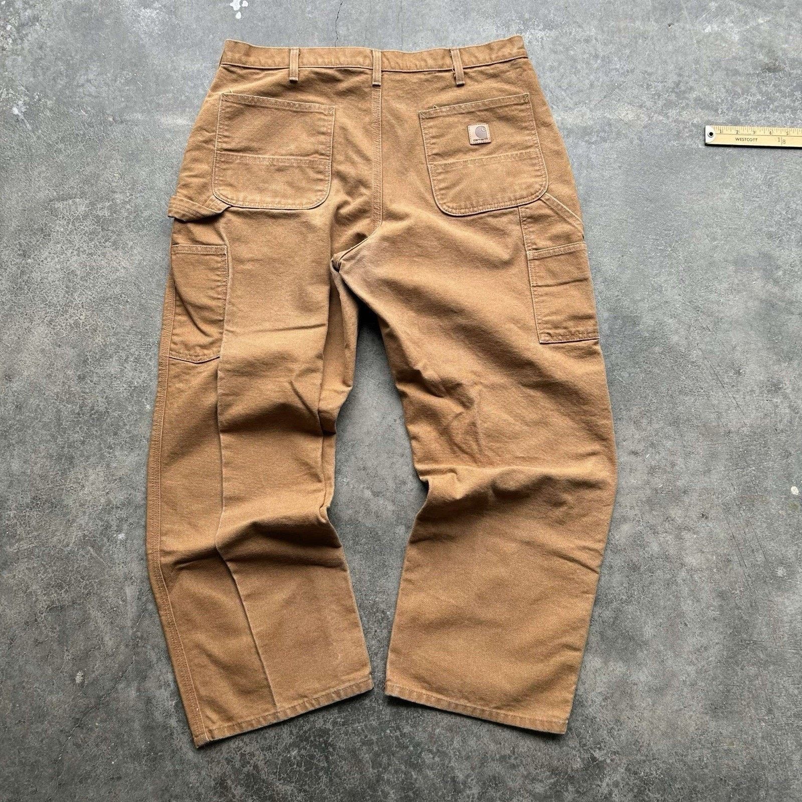 Carhartt Vintage Carhartt Carpenter Pants Men’s 38 X 30 Duck Canvas W Size US 38 / EU 54 - 1 Thumbnail
