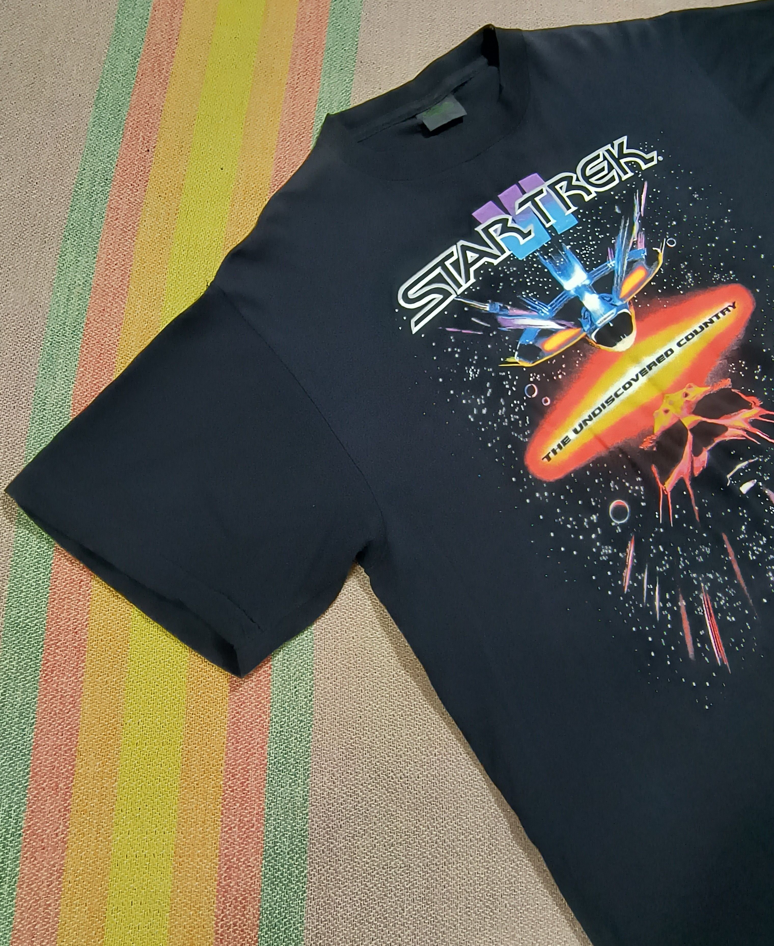 Changes Vintage Star Trek 6 the undiscovered country 1991 tee Size US XL / EU 56 / 4 - 3 Thumbnail