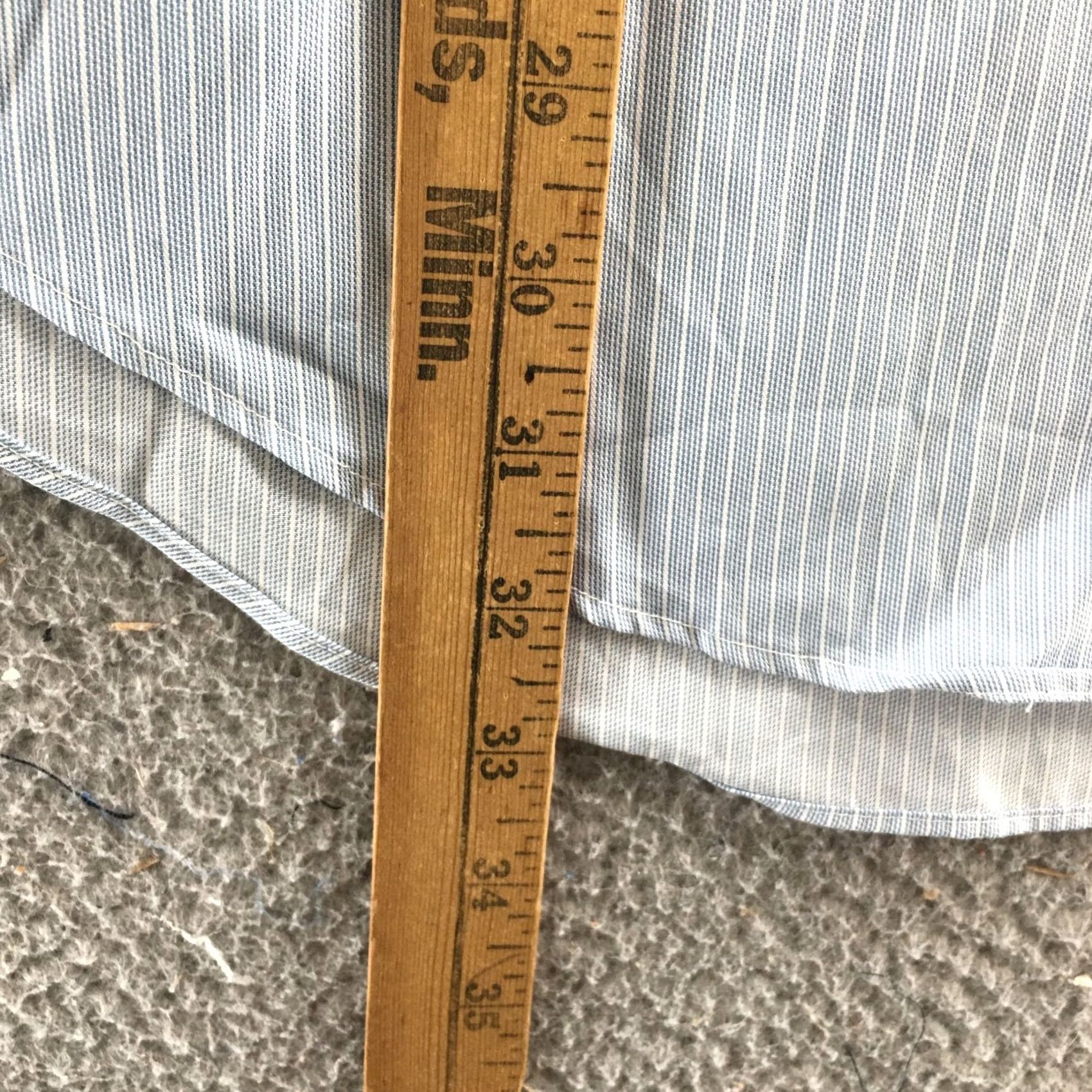 Calvin Klein Calvin Klein Slim Fit Button Up Shirt Mens 18 Tall Blue Striped Long Sleeve Shirt Mens 18 Tall Blue Striped Long Sleeve Size US XXL / EU 58 / 5 - 6 Thumbnail