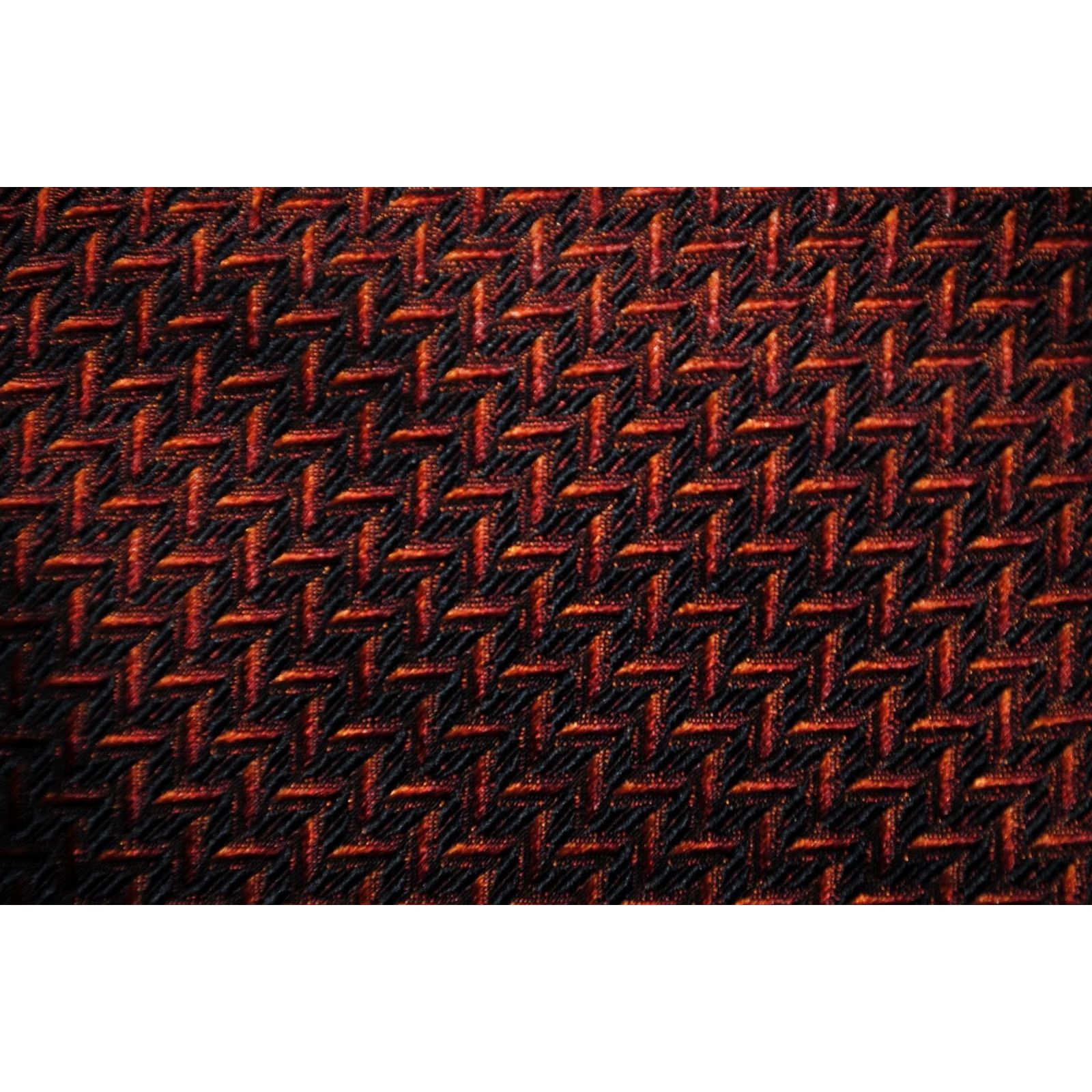 ELLIATT BRUNO PIATTELLI MEN'S 100% SILK NECKTIE GEOMETRIC COPPER COLOR DESIGNER COPPER OR BROWN? COLOR: Brown Size ONE SIZE - 7 Thumbnail