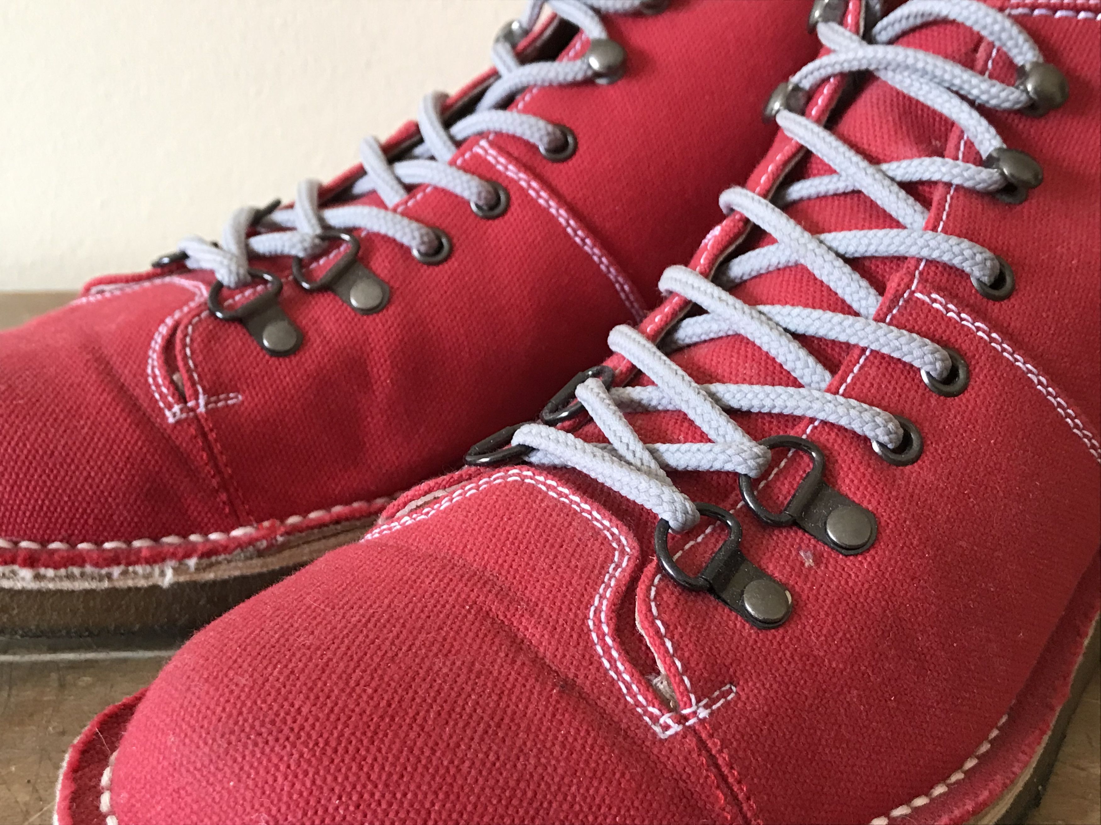 image of Comme Des Garcons x Junya Watanabe Man Cause Red Boots, Men's (Size 9)