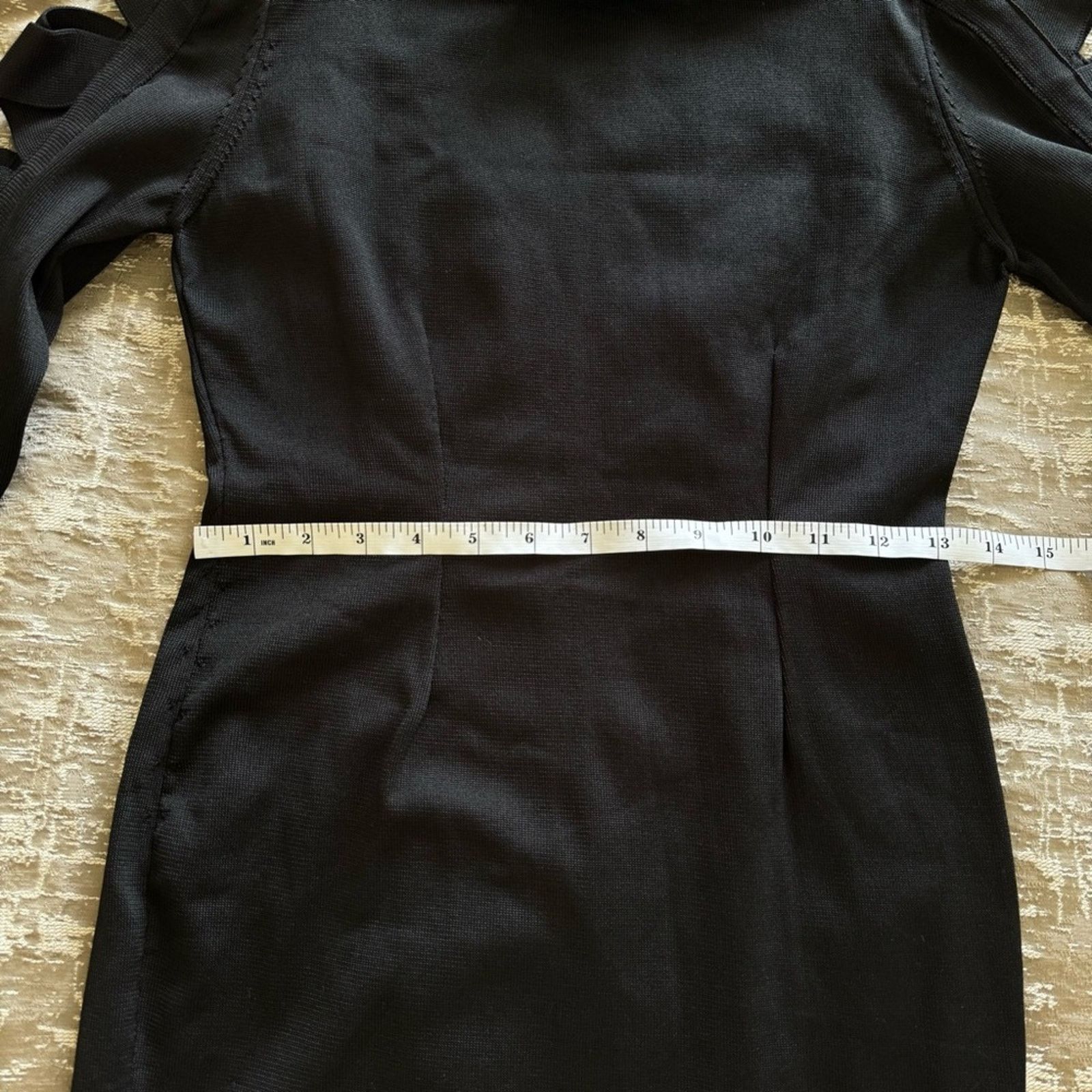 Philipp Plein Philipp Plein Black Cold Shoulder Dress, Size XS Size XS / US 0-2 / IT 36-38 - 6 Thumbnail