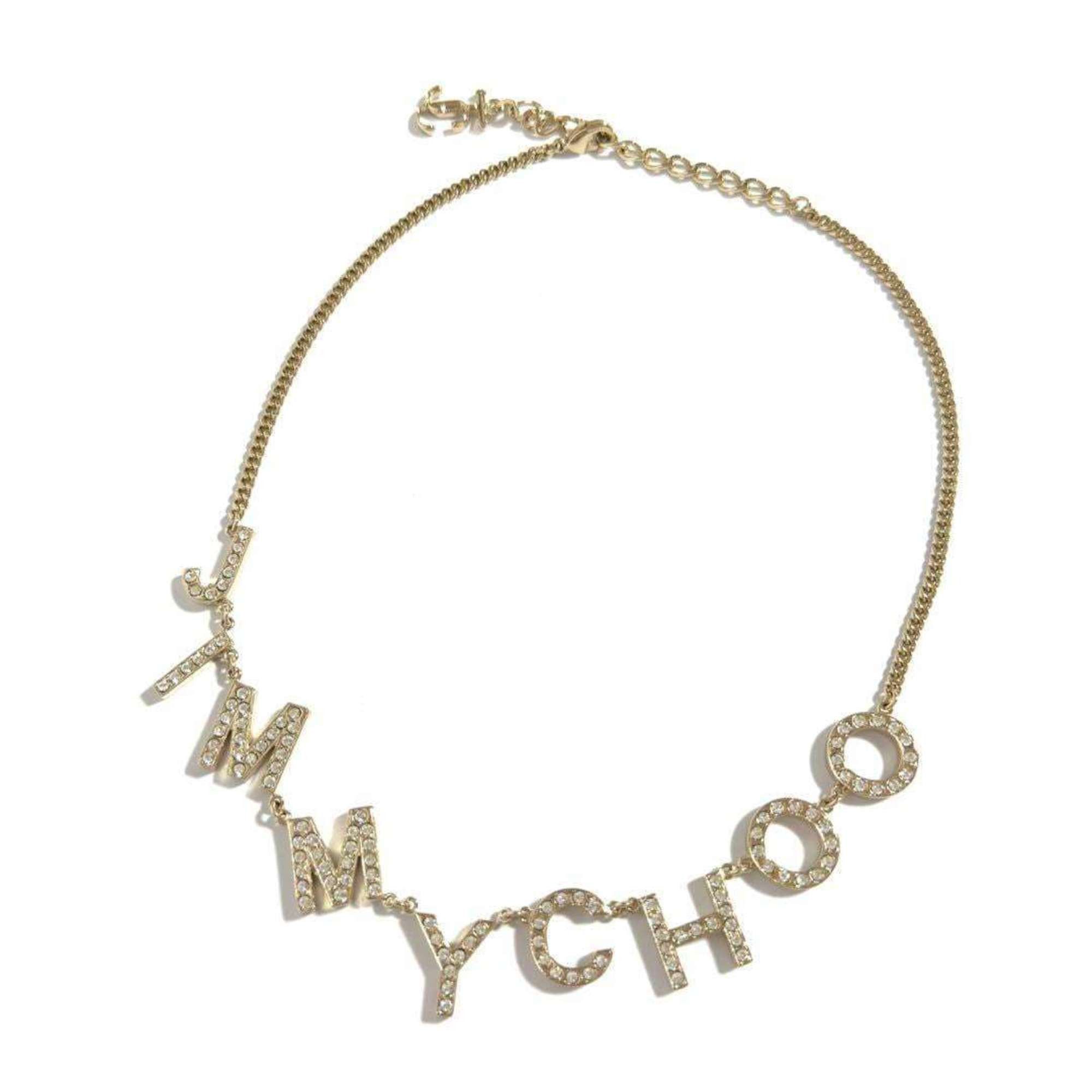Jimmy Choo Jimmy Choo Women's Logo Necklace Pendant Size ONE SIZE - 1 Thumbnail