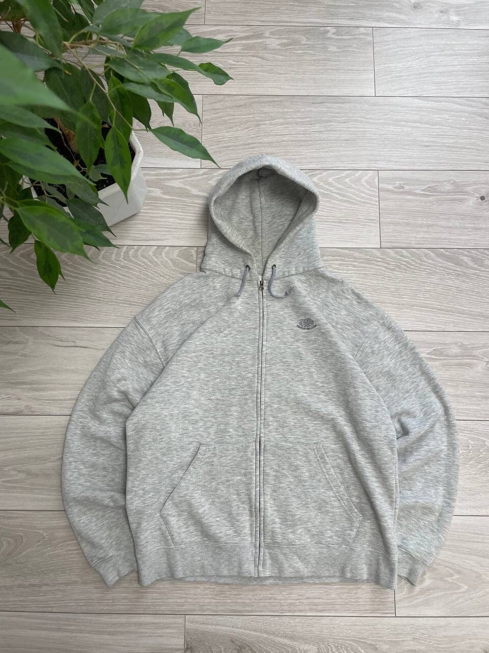 Fruit Of The Loom × Vintage Vintage Fruit Of The Loom Baggy Zip Up Hoodie Y2K Size US L / EU 52-54 / 3 - 1 Thumbnail