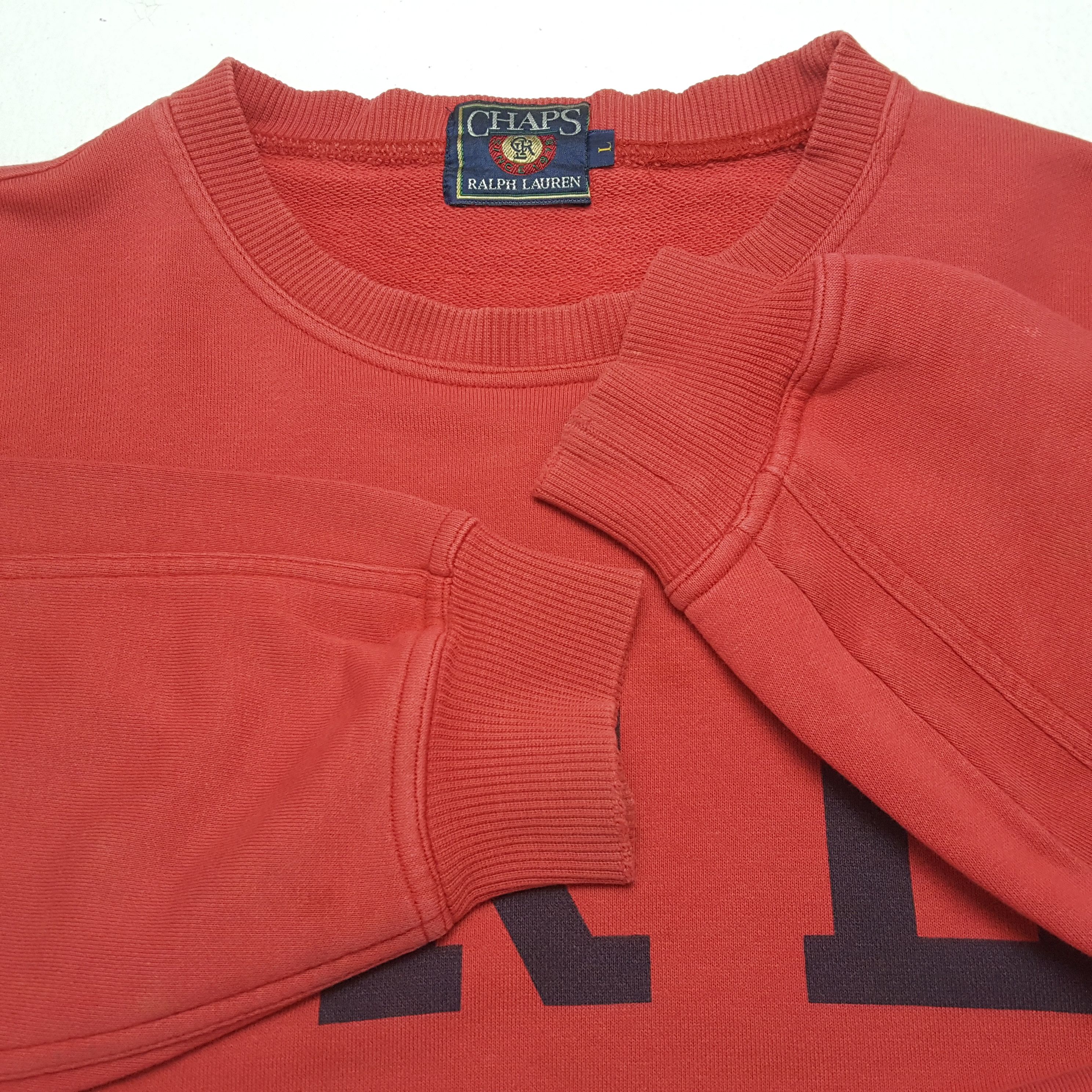 Chaps × Chaps Ralph Lauren × Vintage CHAPS RALPH LAUREN Center Design Style Sweatshirt Size US XL / EU 56 / 4 - 9 Thumbnail