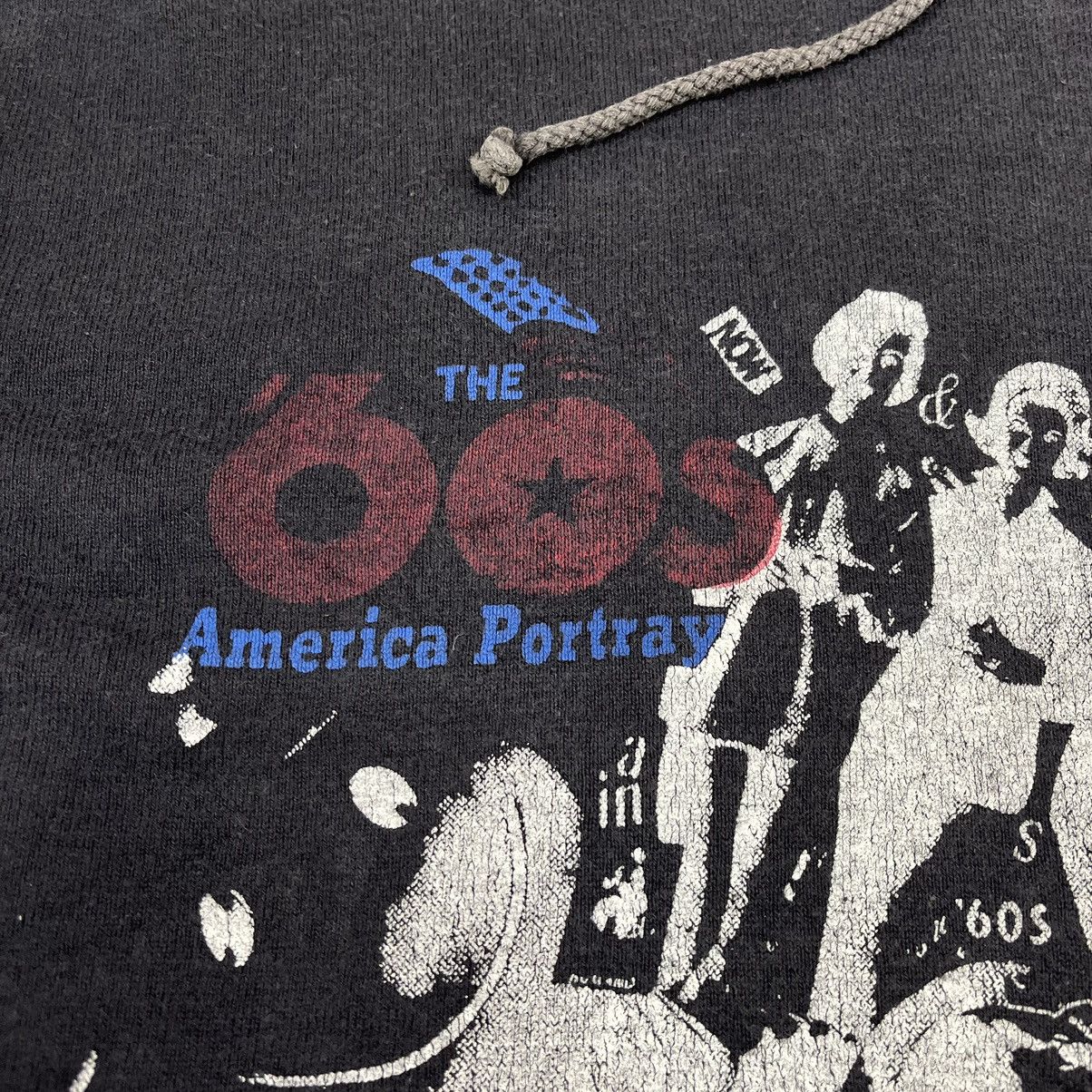 Vintage Vintage THE 90S AMERICAN PORTRAYED Hoodie Pullover #1877/09 Size US M / EU 48-50 / 2 - 4 Thumbnail