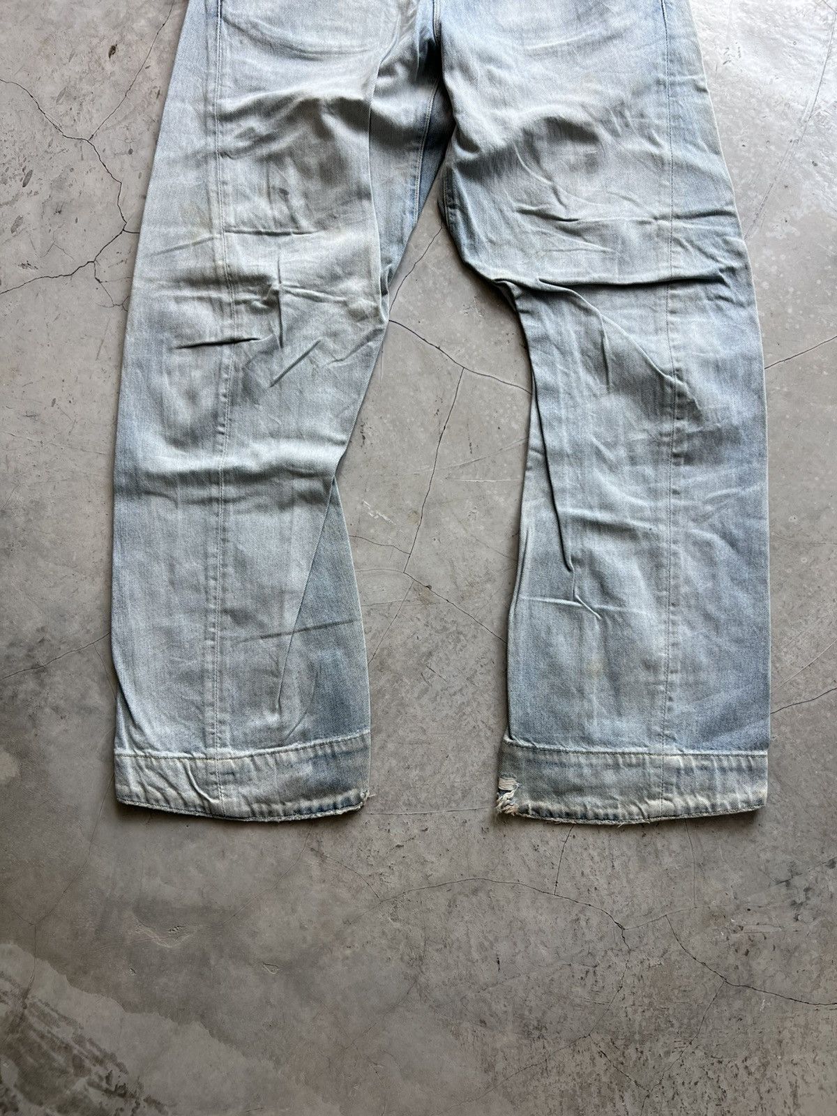 Levi's Levis Engineered Jeans Buckle Back Tag W32 Actual 34x31.5 Size US 32 / EU 48 - 3 Thumbnail