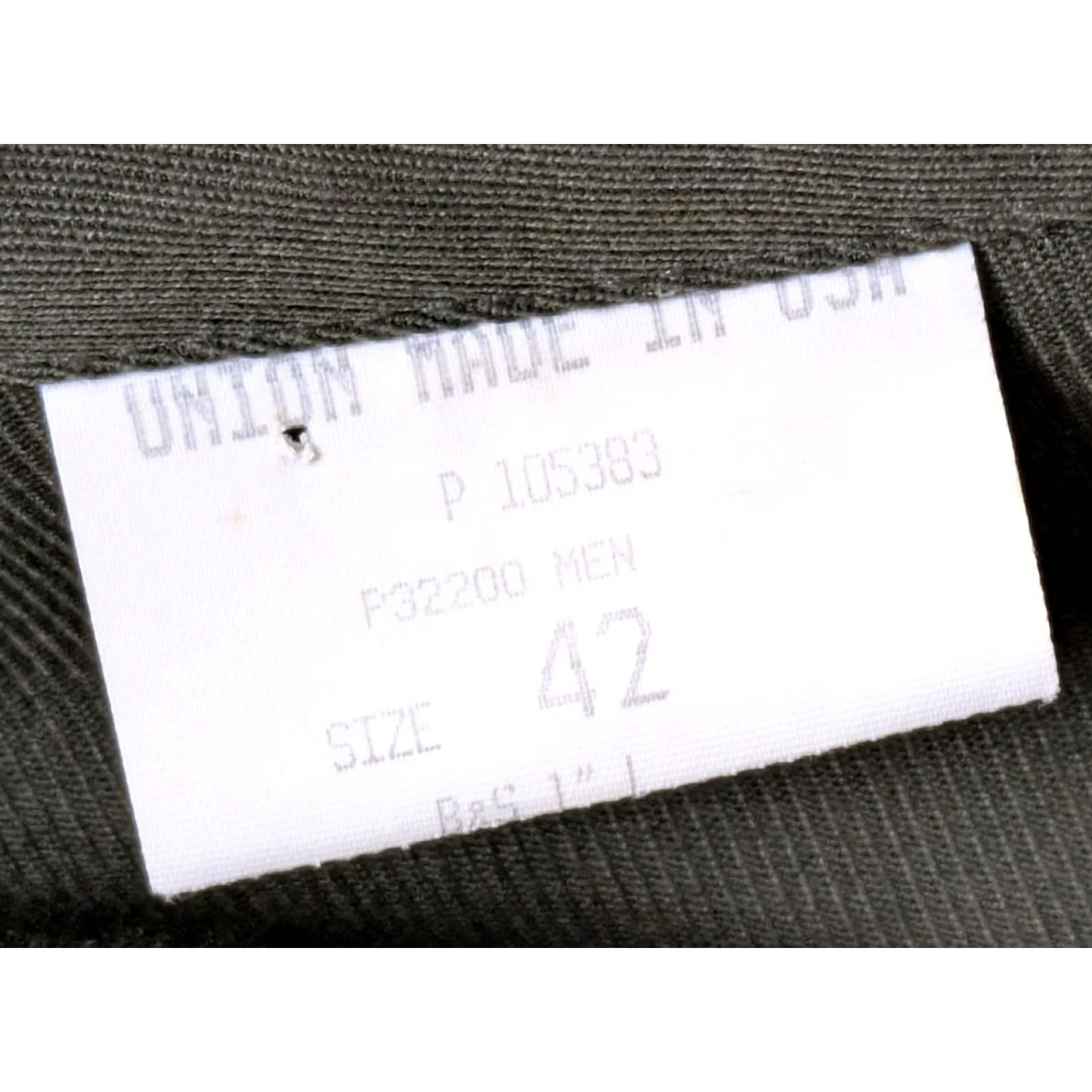 Vintage VINTAGE Butwin Jacket Wool Cruiser Union Made In USA Forrestry Military Green Size 42 Mens Size US XS / EU 42 / 0 - 6 Thumbnail