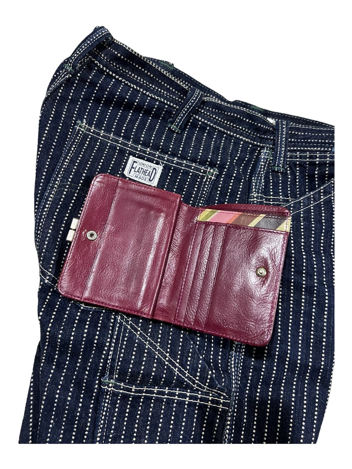 Genuine Leather × Paul Smith Paul Smith Rabbit Logo Hobo Violet Kiss Lock Leather Wallet Size ONE SIZE - 5 Thumbnail