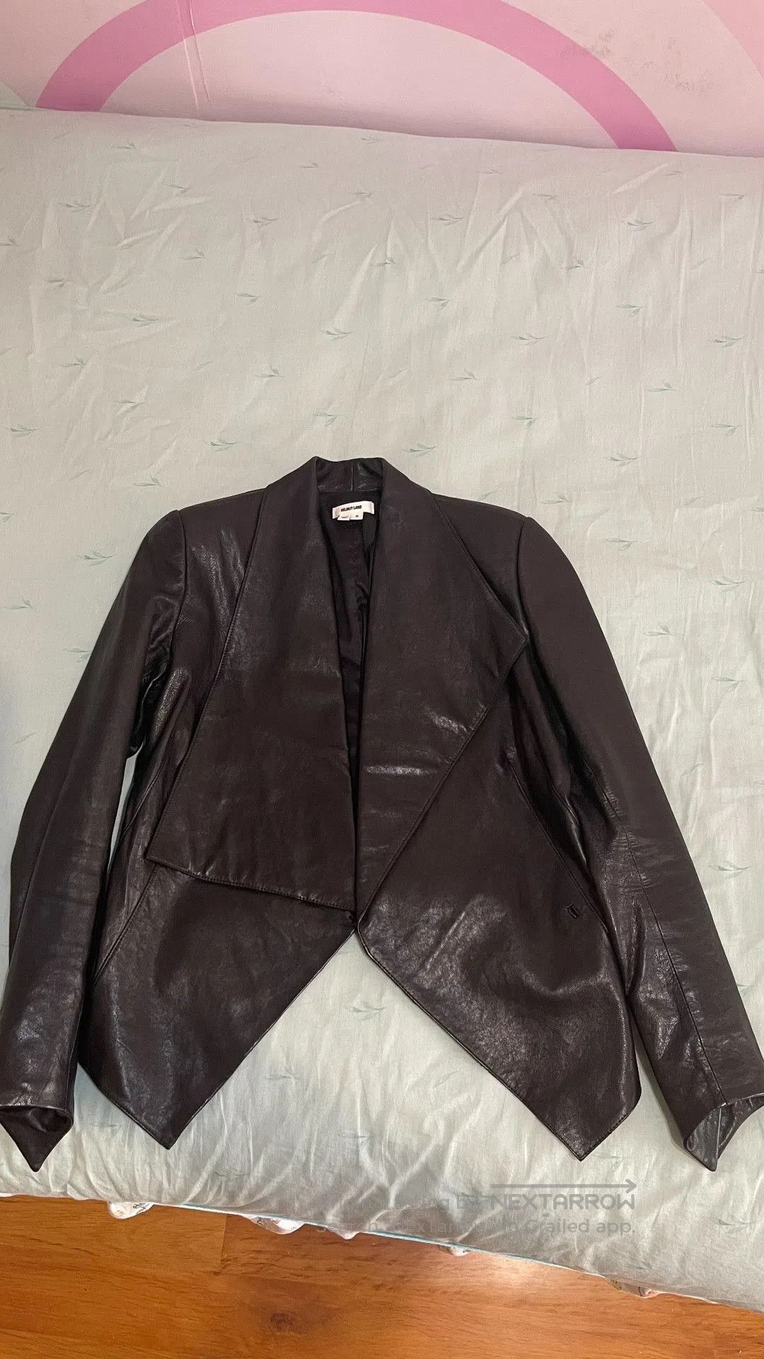 Helmut Lang Helmut Lang Women's Sheepskin Leather Jacket. Size S / US 4 / IT 40 - 1 Thumbnail