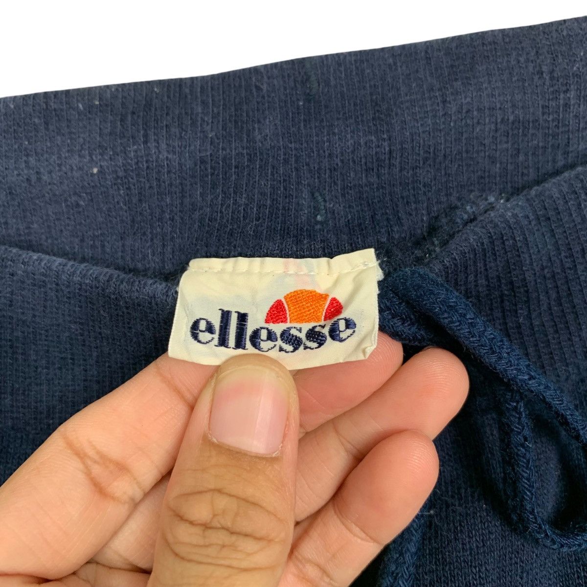 Ellesse ELLESSE Big Logo Navy Blue Sweatpants #1728-C77 Size US 28 / EU 44 - 13 Thumbnail
