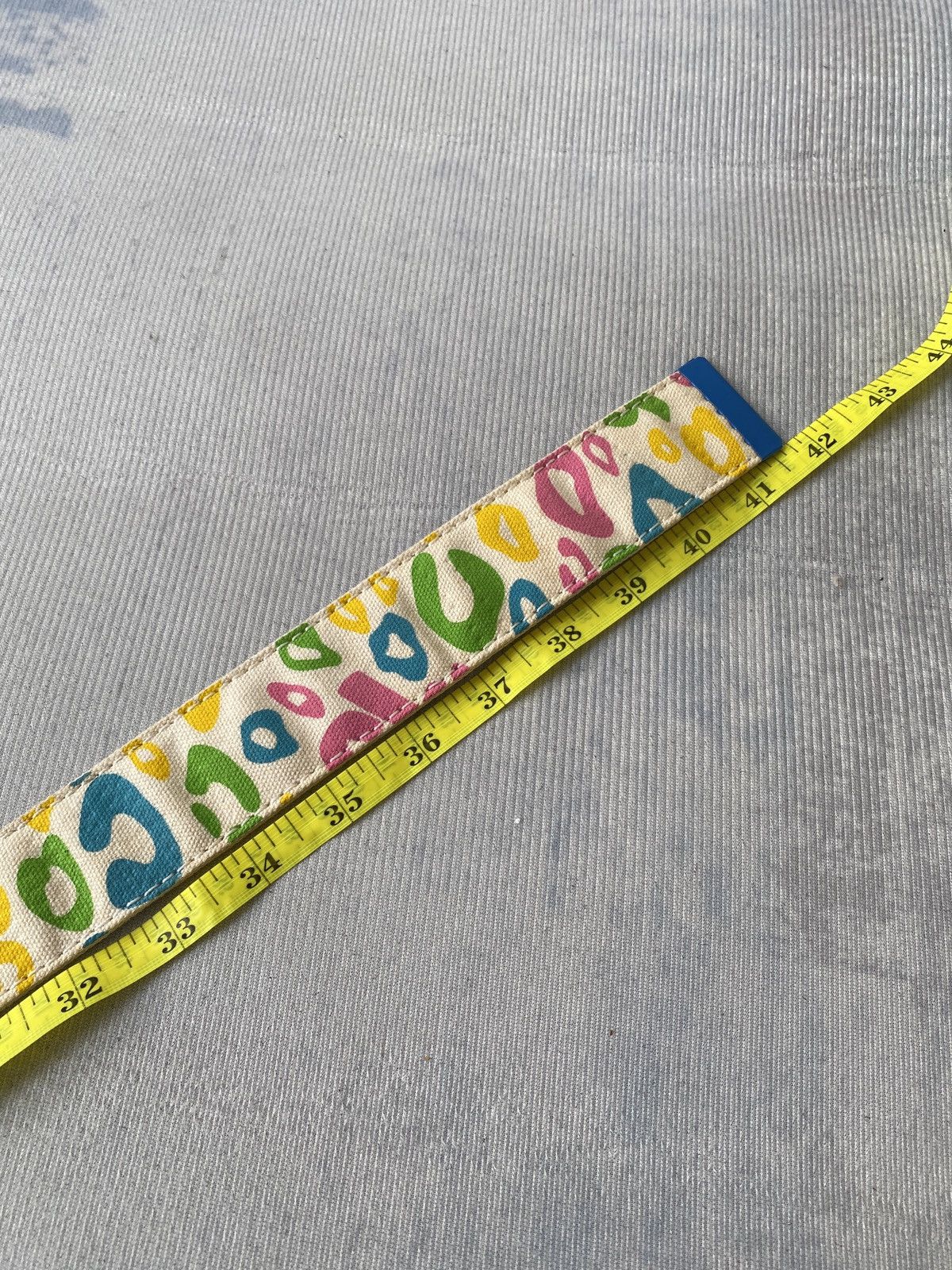 Hysteric Glamour Japanese Brand Co & Lu Rip Off ACDC Band Multicolor Belt Size ONE SIZE - 11 Thumbnail