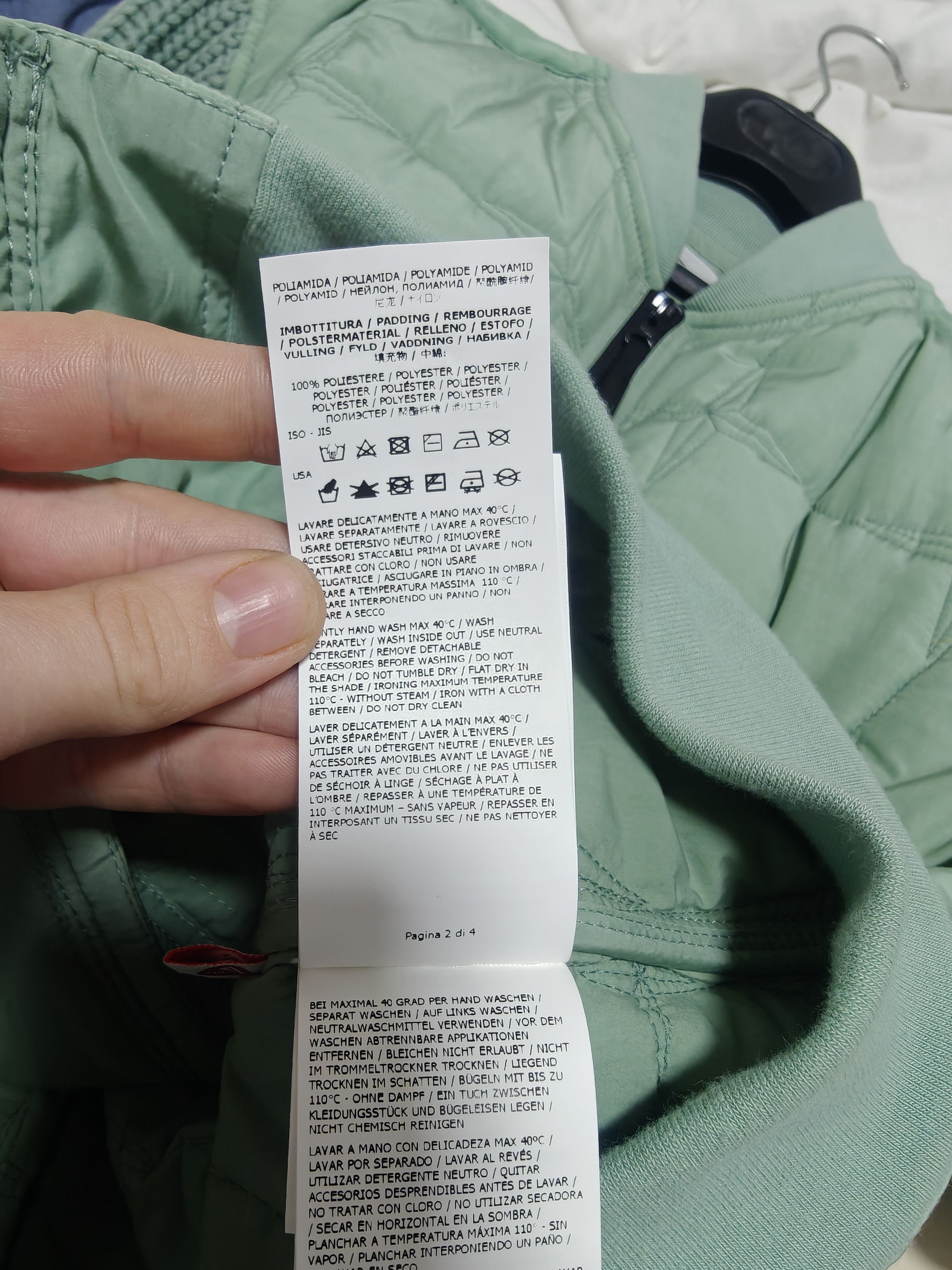 Stone Island BNWT Stone Island Cupro Cotton Tella with Primaloft and knit Size US M / EU 48-50 / 2 - 14 Thumbnail