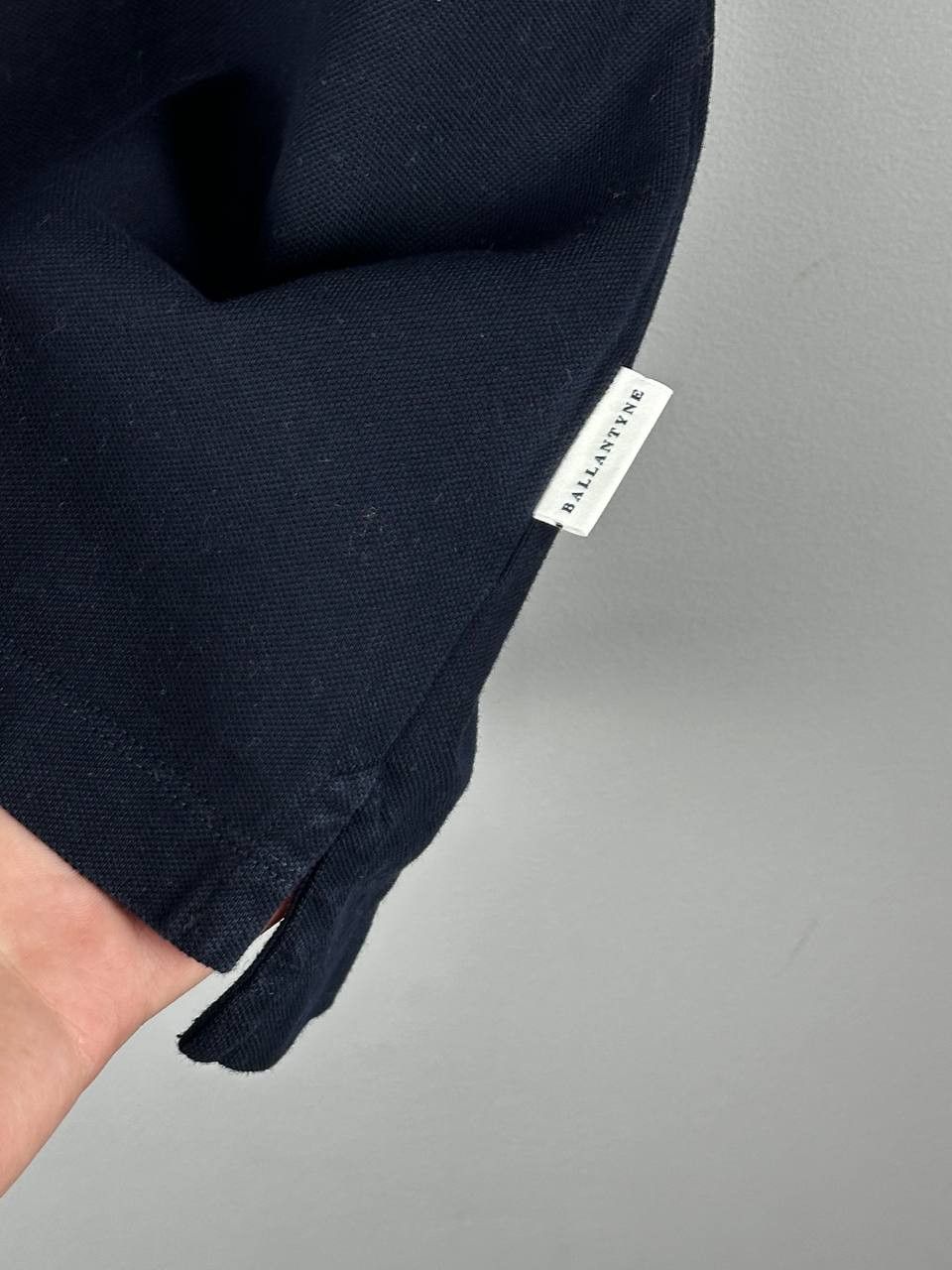 Ballantyne Luxury Ballantyne Navy Cotton Casual Polo T Shirt Size US L / EU 52-54 / 3 - 7 Thumbnail