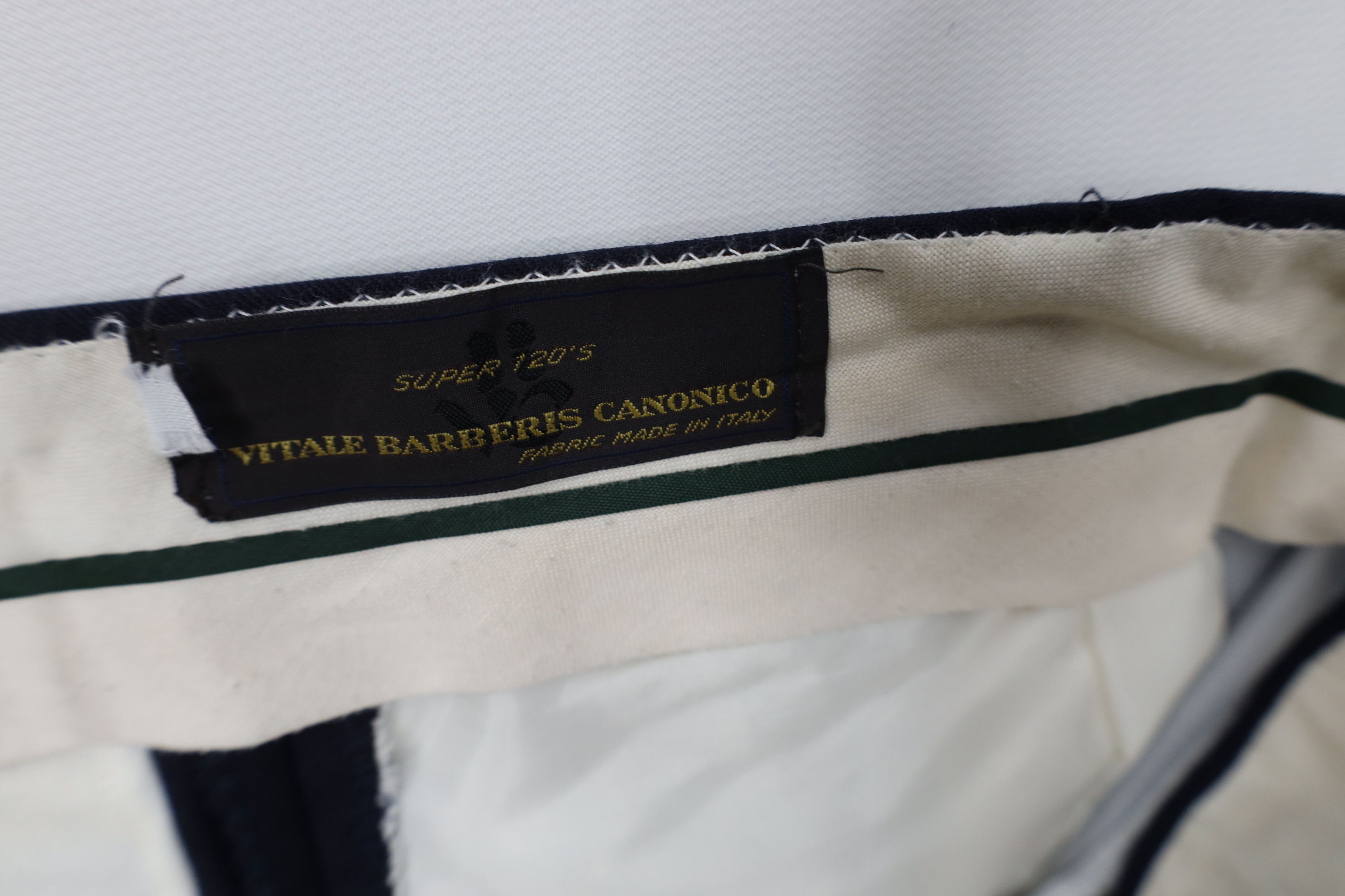 Vintage Vintage Streetwear Wool Knit Straight Leg Chino Pants Blue Size US 34 / EU 50 - 8 Thumbnail