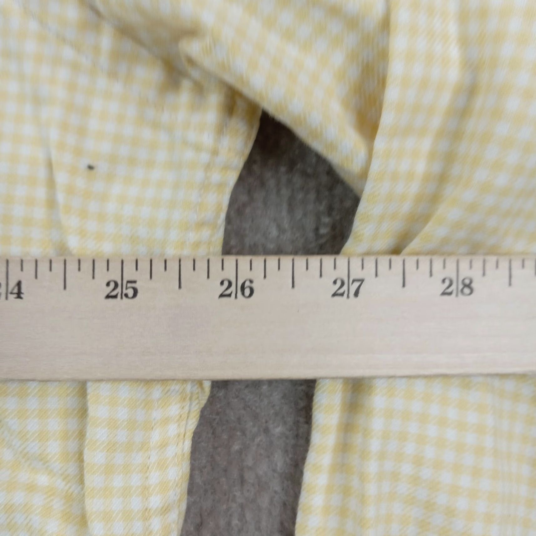 Vintage Bobby Jones Mens Long Sleeve Button Up Shirt XL Yellow White Plaid Size US XL / EU 56 / 4 - 4 Thumbnail