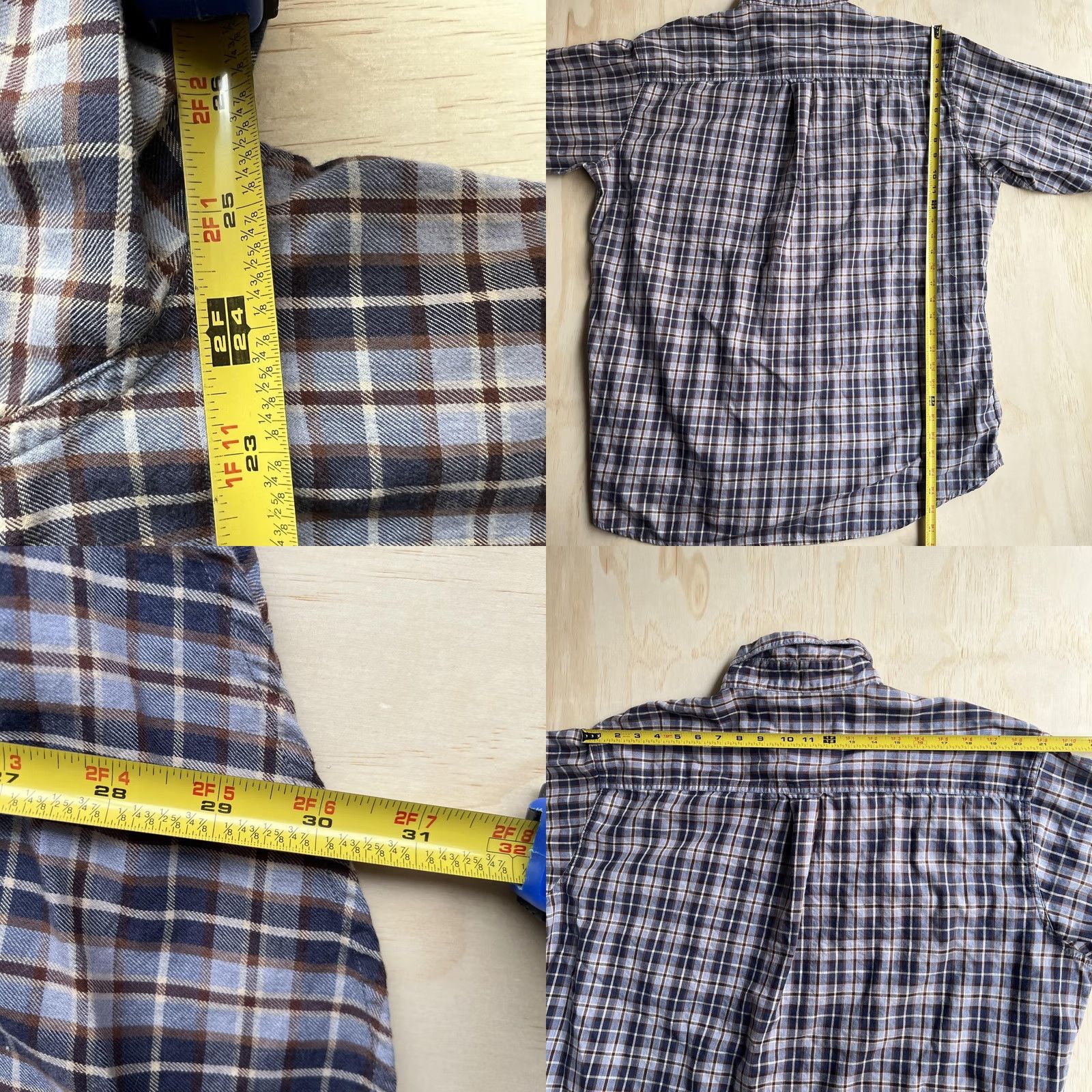 Vintage Woolrich Shirt Mens XL Blue Brown Plaid Long Sleeve Button Front Cotton Twill Button-Down Pocket Mens XL Shirt Plaid Woolrich Size US XL / EU 56 / 4 - 8 Thumbnail