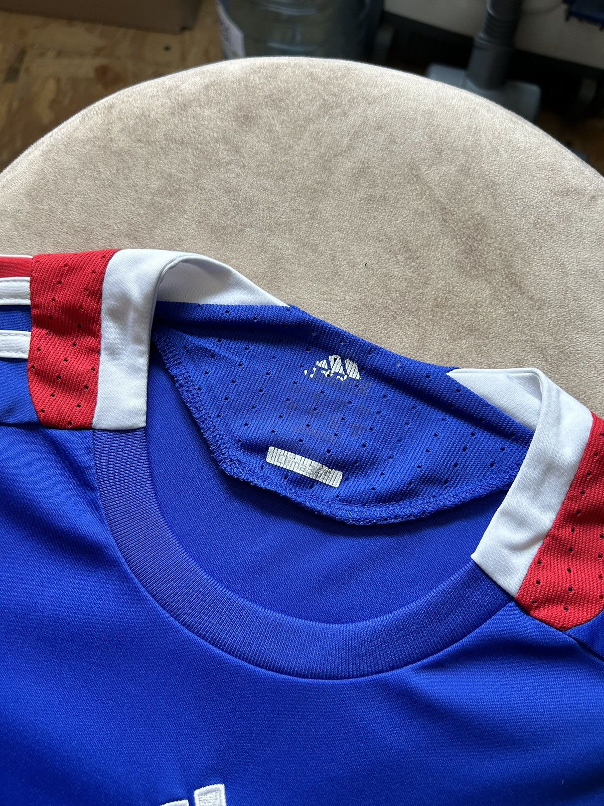 Adidas Adidas France 2008 Home National Team football jersey Size US L / EU 52-54 / 3 - 9 Thumbnail