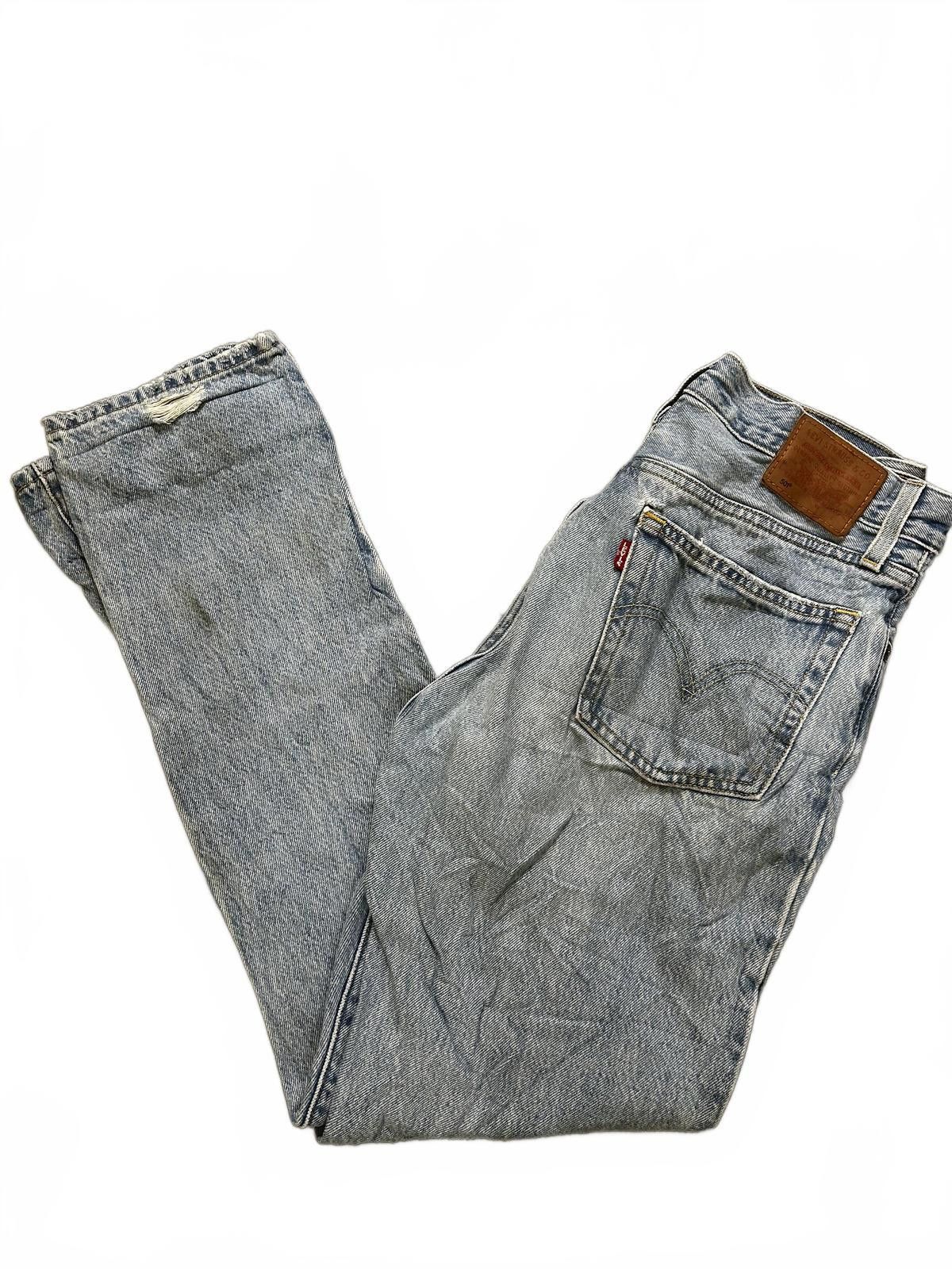 Levi's Levi's 501 Vintage Denim Jeans - Iconic Blue Size US 26 / EU 42 - 2 Thumbnail