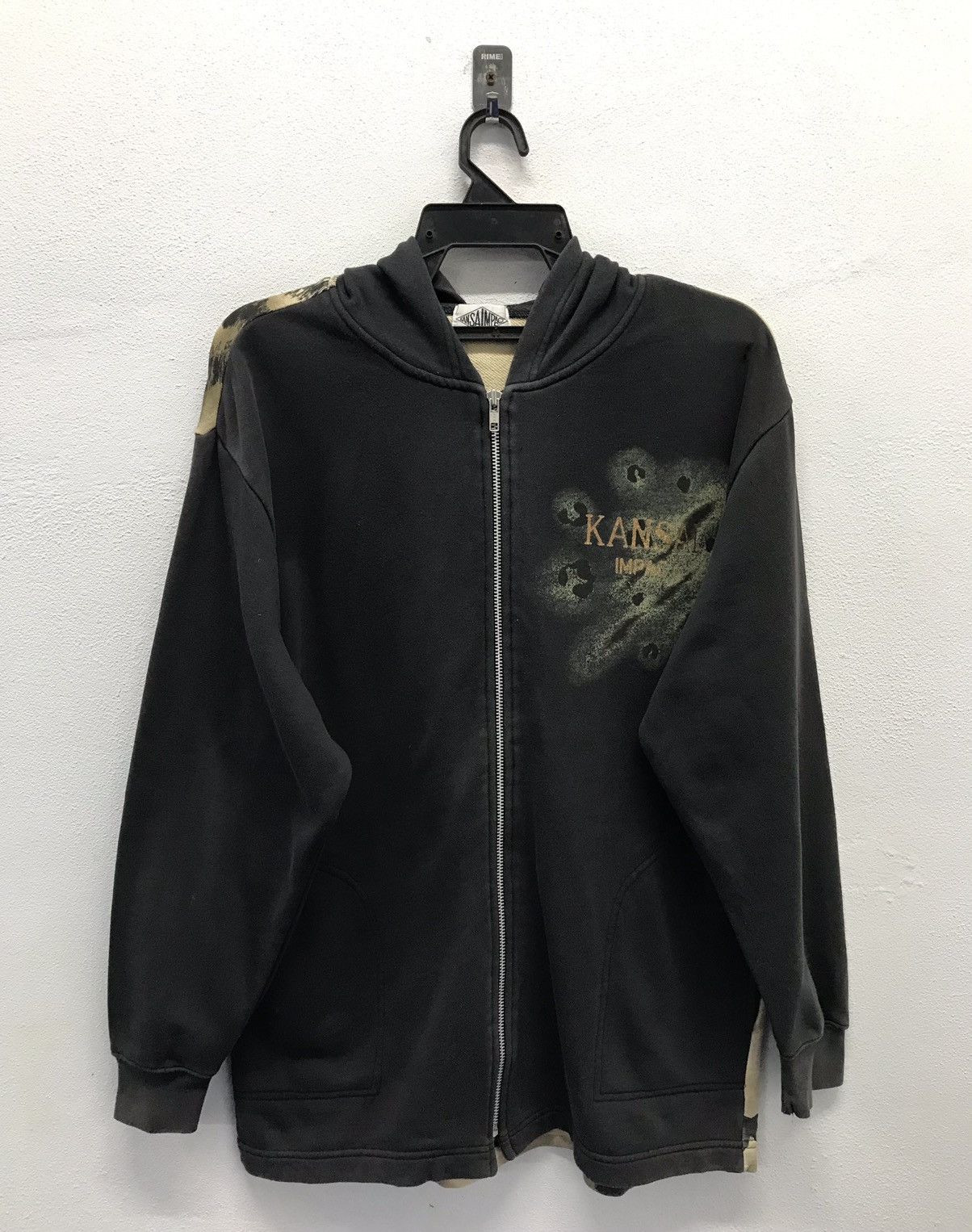Japanese Brand × Kansai Yamamoto × Vintage Vintage Kansai Impact Tiger Pattern Jacket Hoodie Size US M / EU 48-50 / 2 - 1 Thumbnail