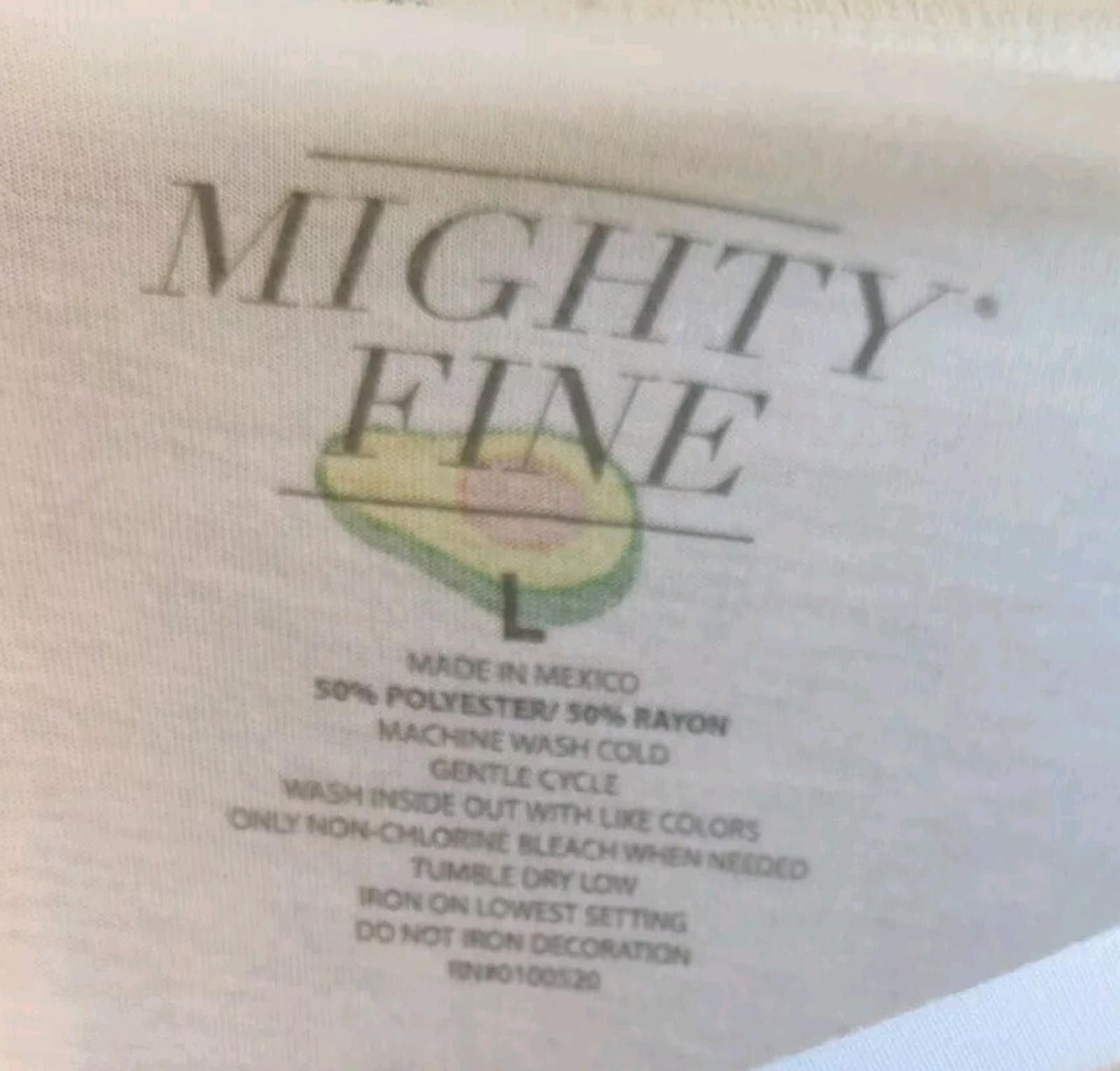 Other Mighty Fine Avocado Guac and Roll T-shirt Graphic Tee Funny Size L / US 10 / IT 46 - 8 Thumbnail