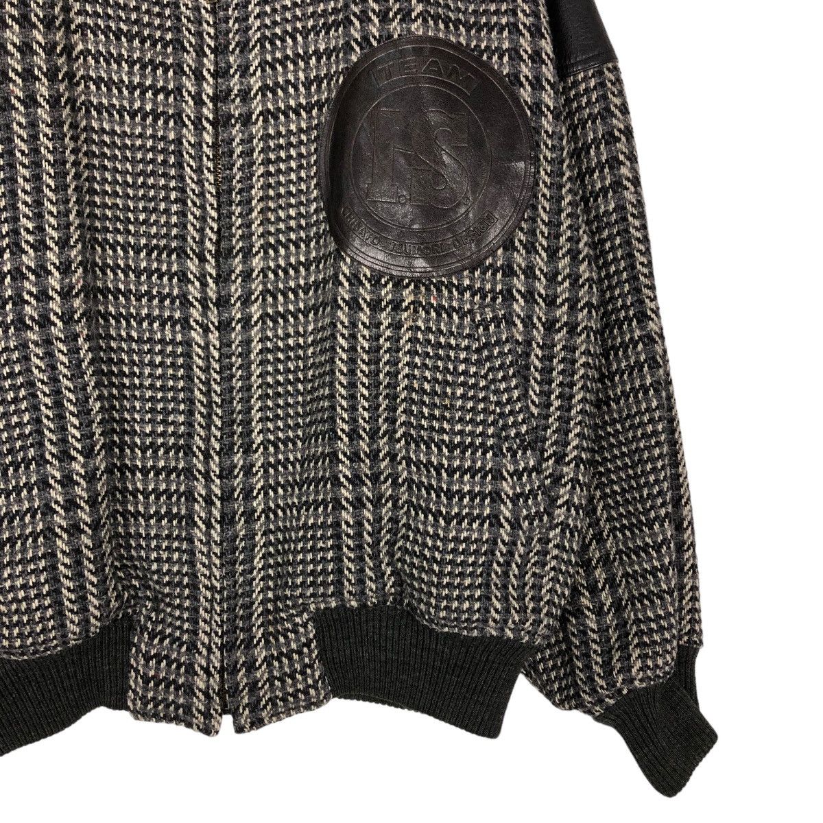 Issey Miyake 🔥VINTAGE 80’s WOOL HERRINGBONE BOMBER JACKET ISSEY MIYAKE Size US M / EU 48-50 / 2 - 9 Thumbnail