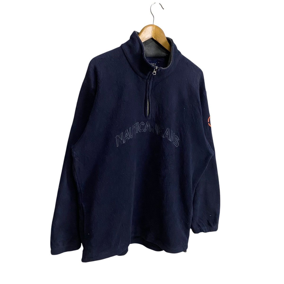 Nautica Nautica big logo half zipper fleece Size US XL / EU 56 / 4 - 2 Thumbnail