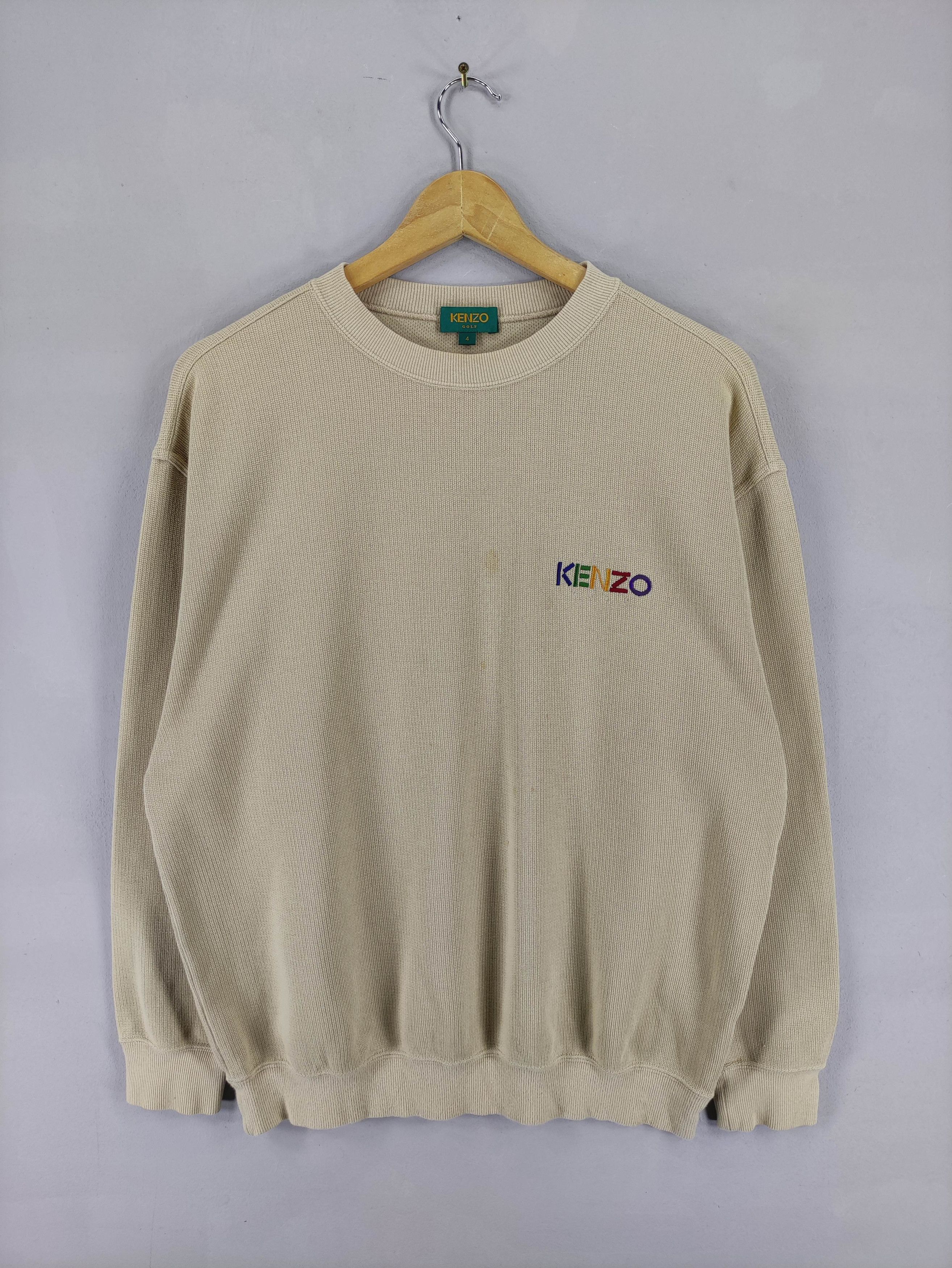 Kenzo Vintage Kenzo Golf Sweatshirt Jumper Embroidered Logo Size US L / EU 52-54 / 3 - 2 Thumbnail