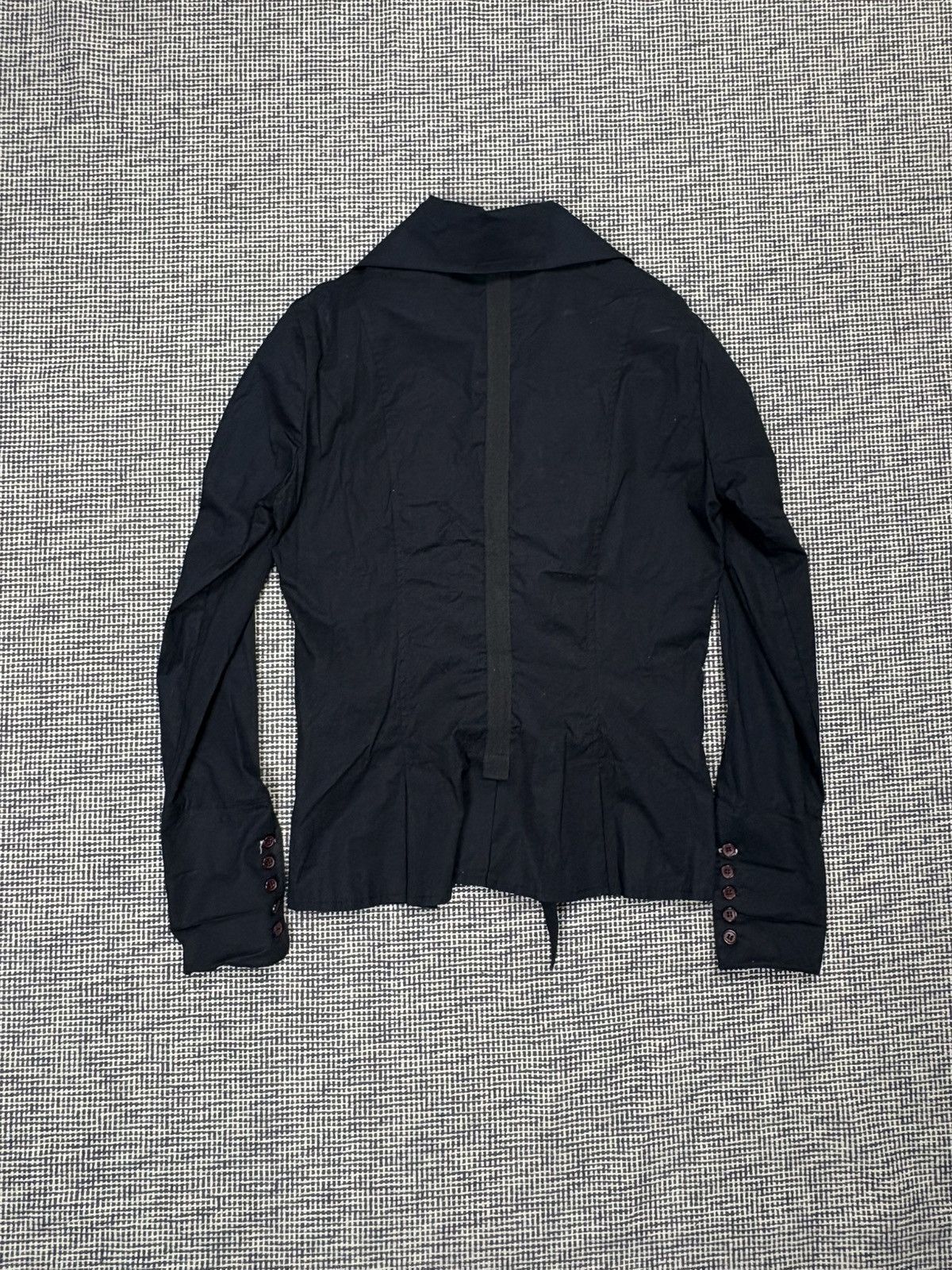 Japanese Brand Ann D style Nedda Scala Avant Garde Asymmetrical Jacket Size XS / US 0-2 / IT 36-38 - 3 Thumbnail